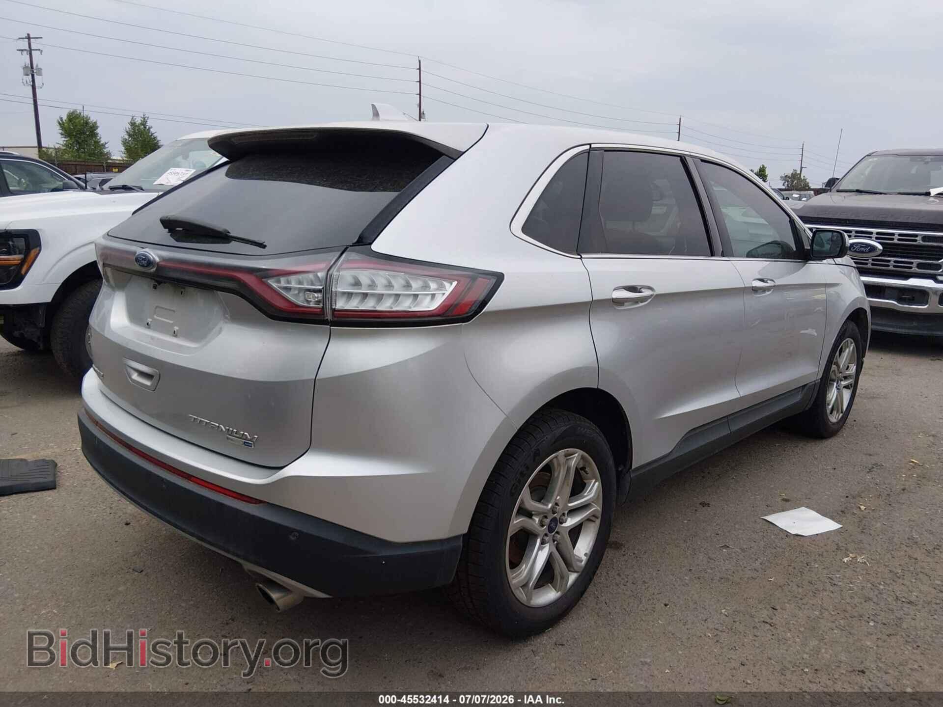 2015 FORD EDGE - VIN: 2FMTK4K91FBB30916 - Фото 4