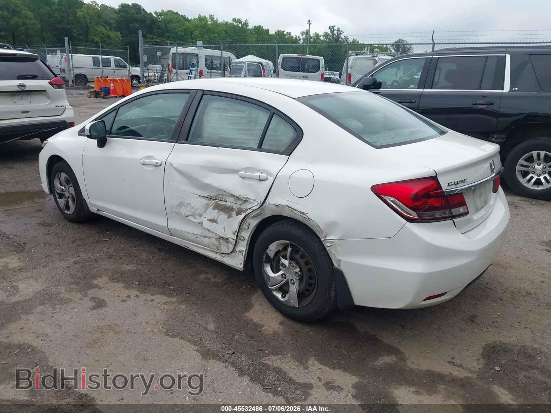 2015 HONDA CIVIC - VIN: 19XFB2F56FE263564 - Фото 3