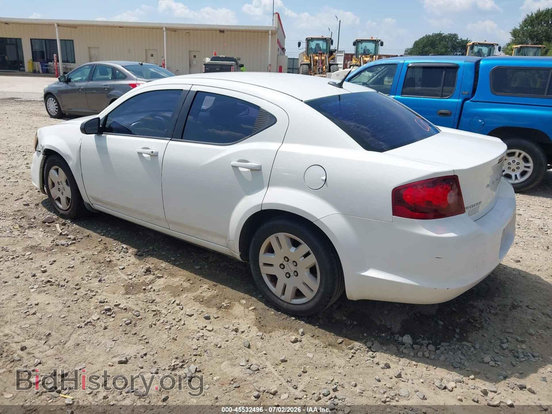 2011 DODGE AVENGER - VIN: 1B3BD4FB4BN523378 - Фото 3