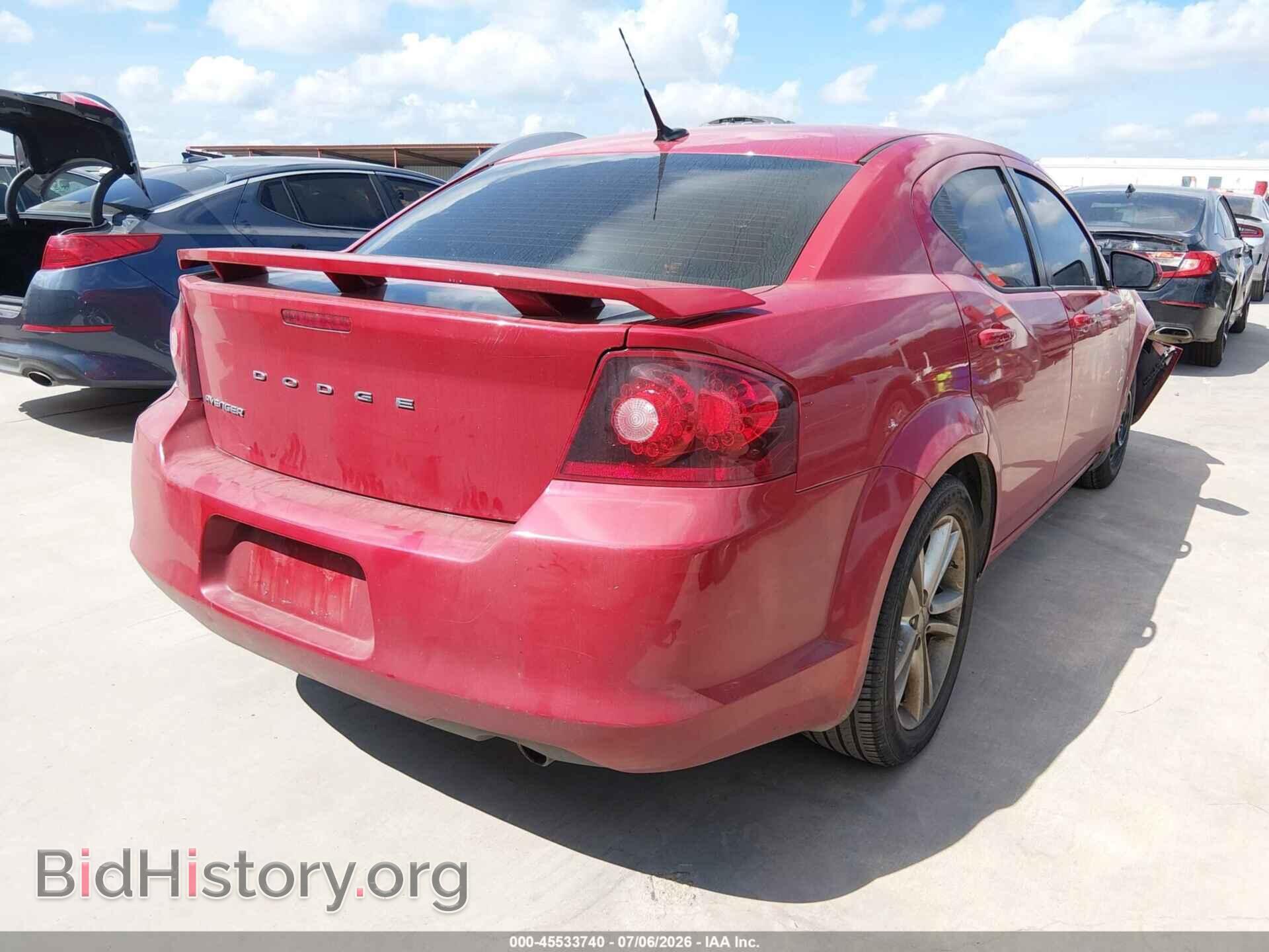 2011 DODGE AVENGER - VIN: 1B3BD1FG4BN509202 - Фото 4