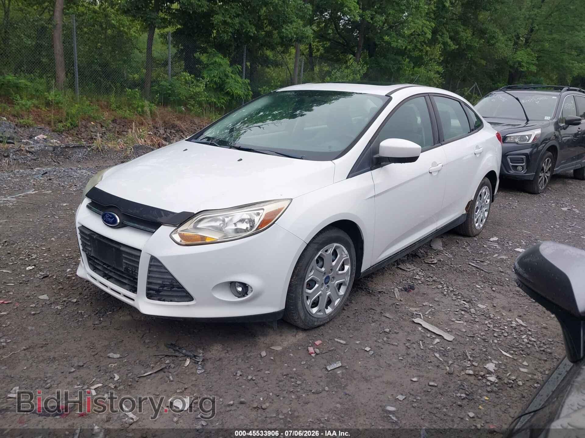 2012 FORD FOCUS - VIN: 1FAHP3F22CL407352 - Фото 2