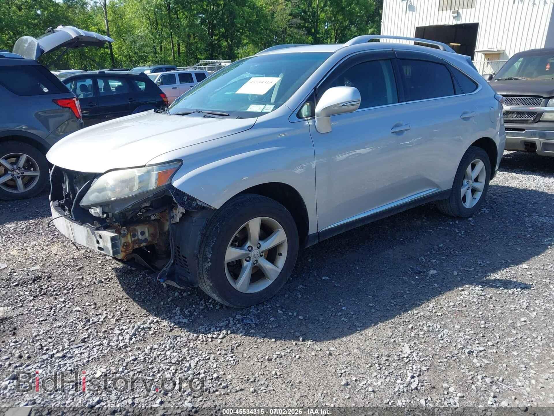 2012 LEXUS RX 350 - VIN: 2T2BK1BA2CC126106 - Photo 2