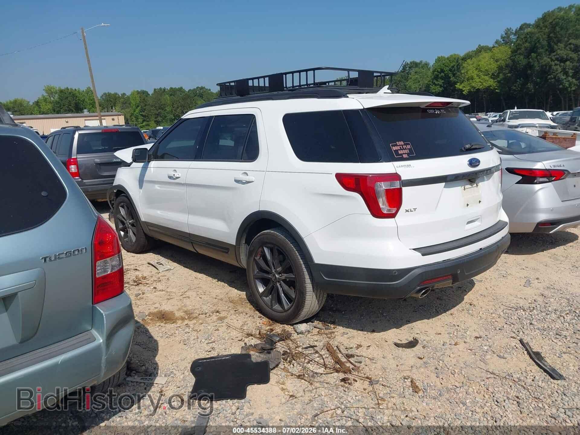 2018 FORD EXPLORER - VIN: 1FM5K7D8XJGB74364 - Фото 3