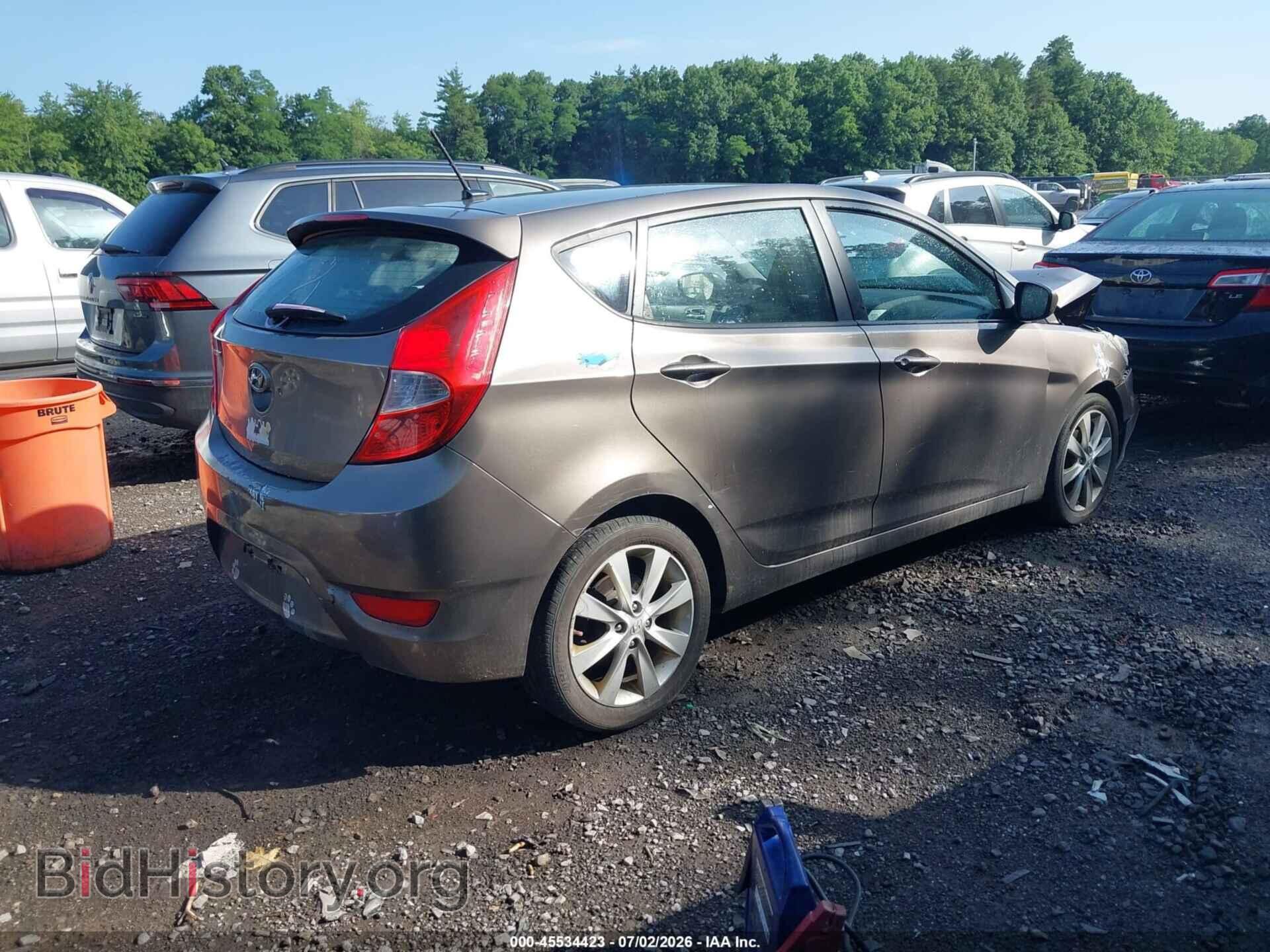 2012 HYUNDAI ACCENT - VIN: KMHCU5AE9CU012519 - Фото 4