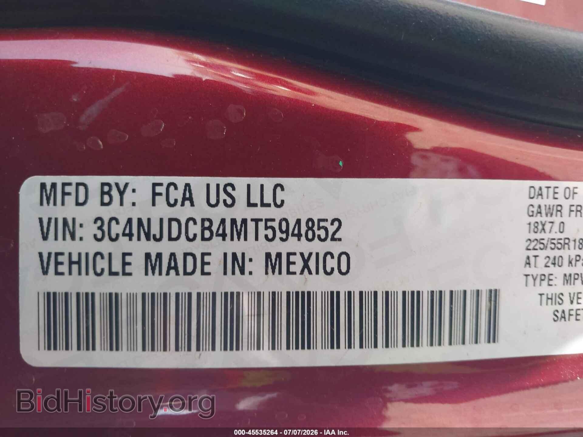2021 JEEP COMPASS - VIN: 3C4NJDCB4MT594852 - Photo 9