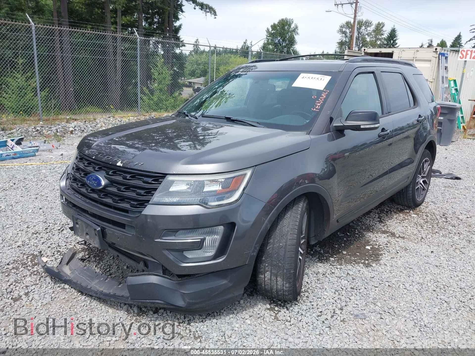 2016 FORD EXPLORER - VIN: 1FM5K8GT1GGB73246 - Фото 2