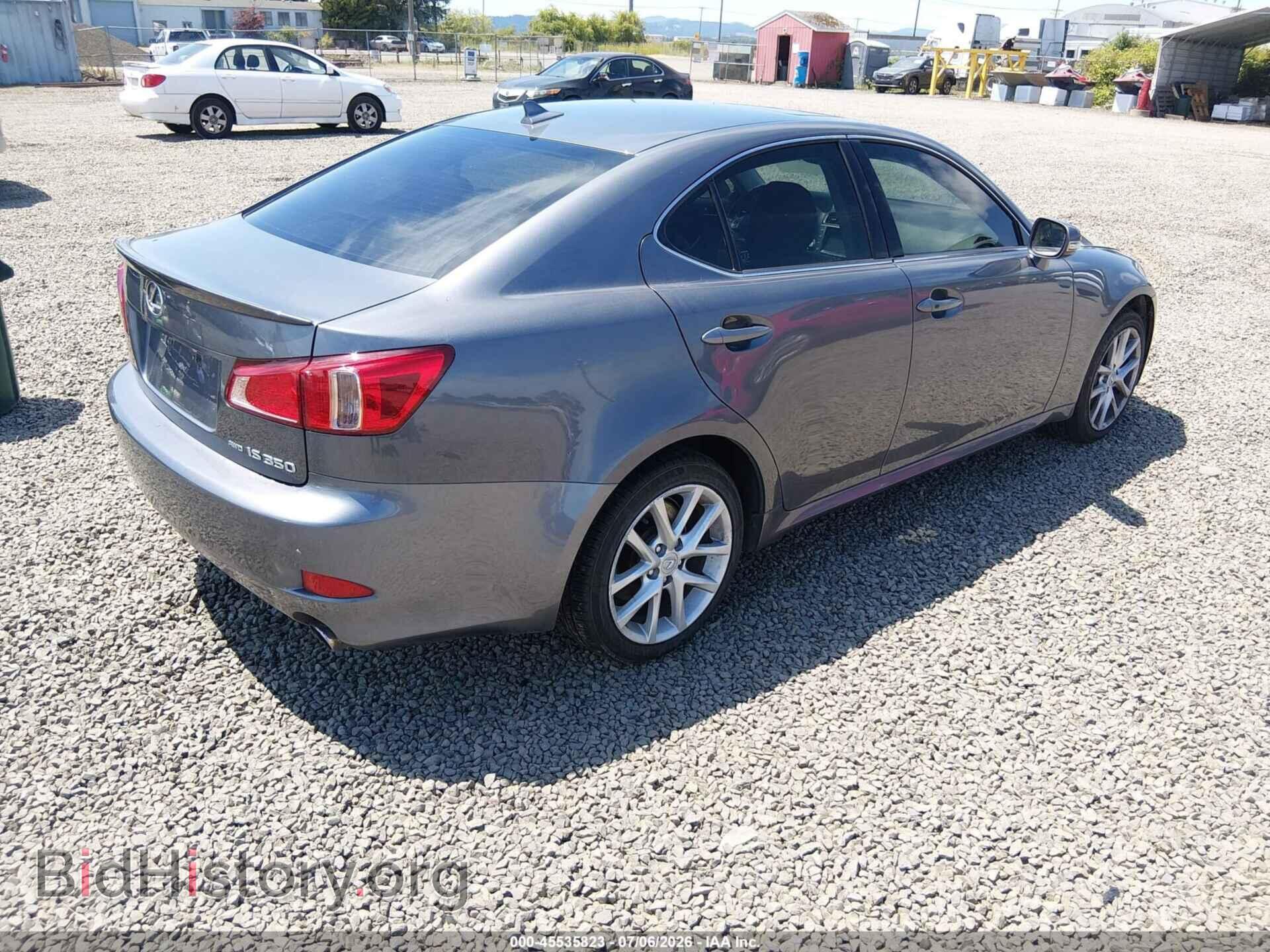 2012 LEXUS IS 350 - VIN: JTHCE5C22C5002590 - Photo 4