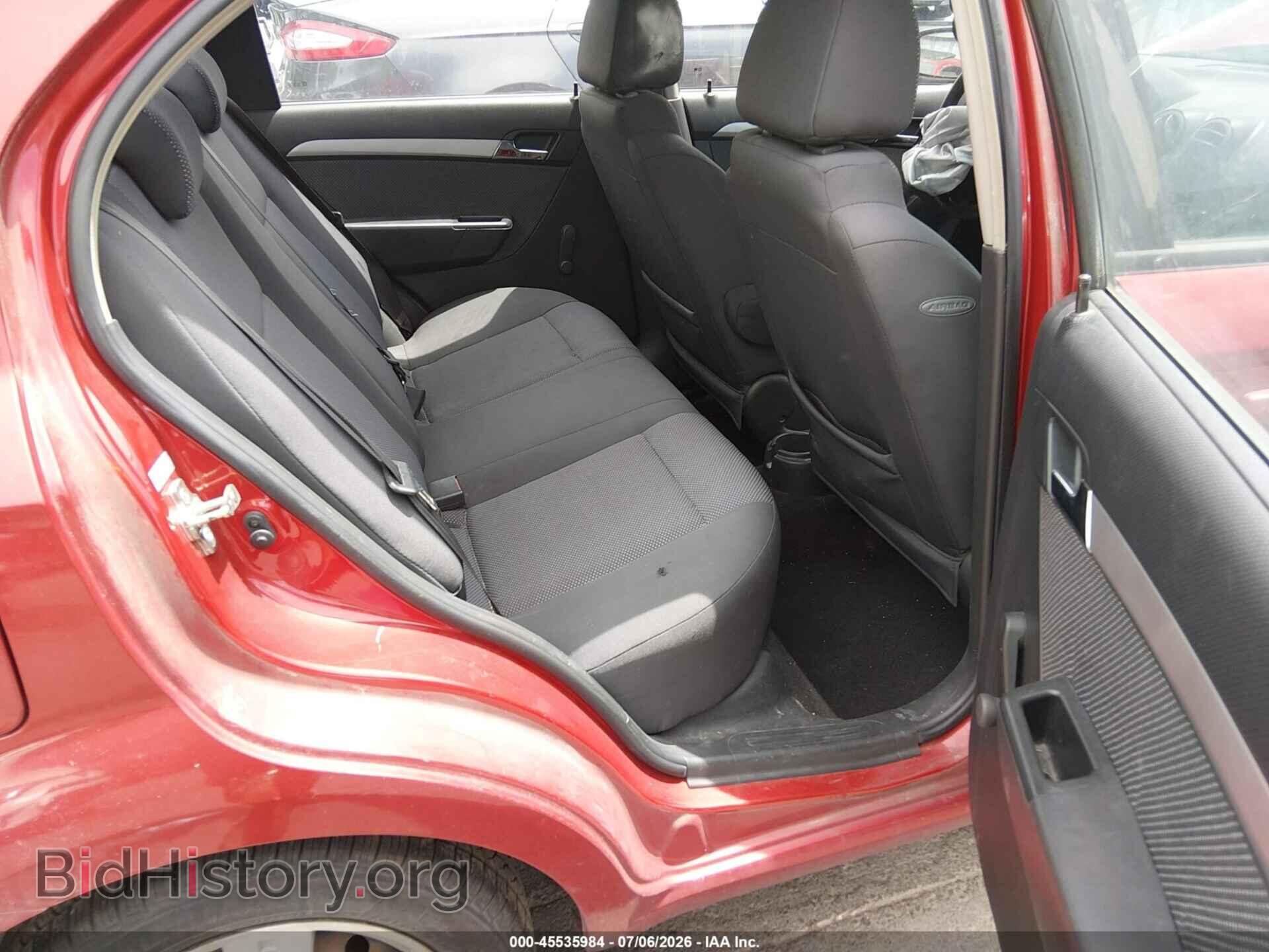 2011 CHEVROLET AVEO - VIN: KL1TD5DE5BB234749 - Фото 8
