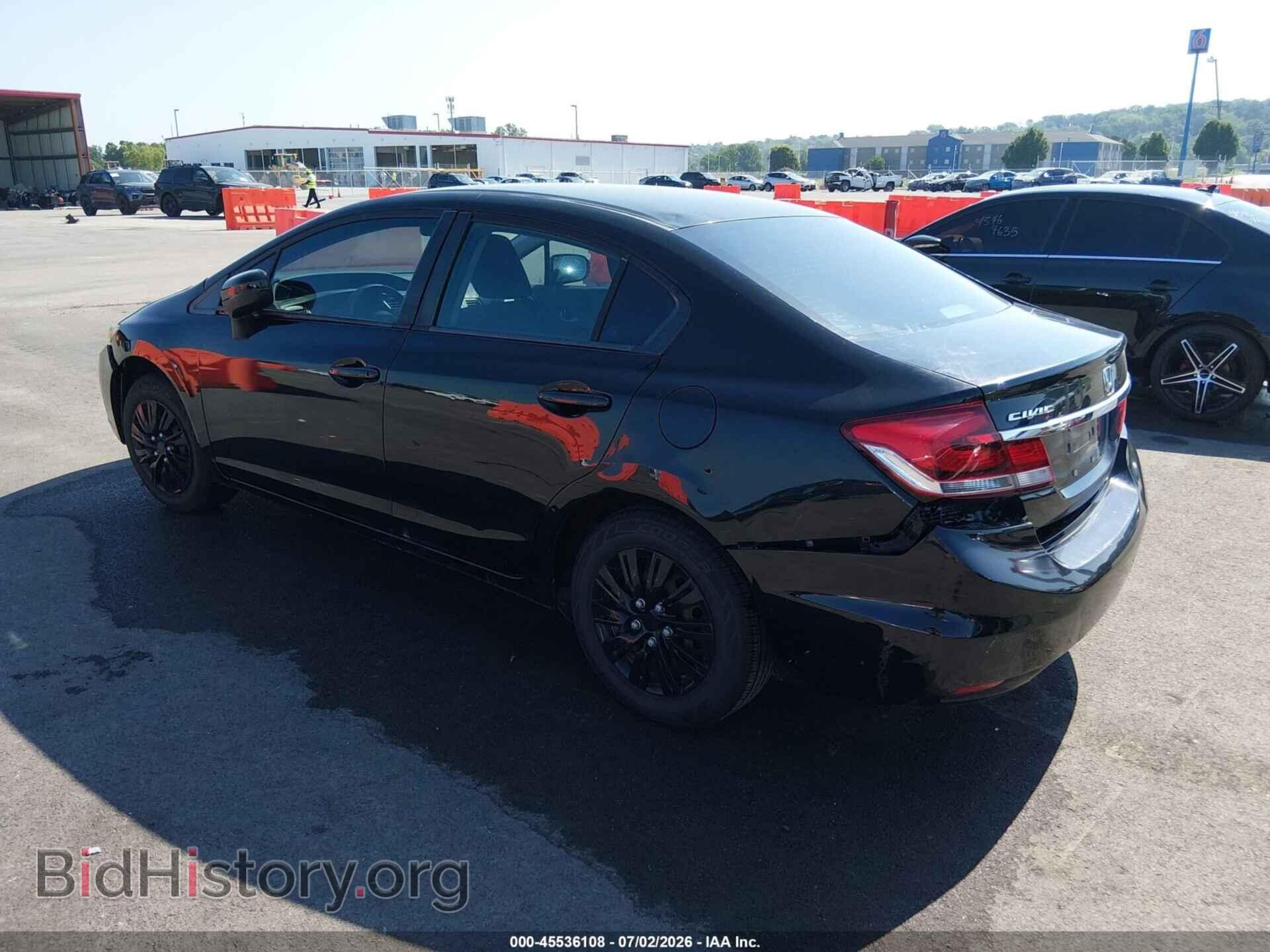 2014 HONDA CIVIC - VIN: 19XFB2F54EE086446 - Фото 3