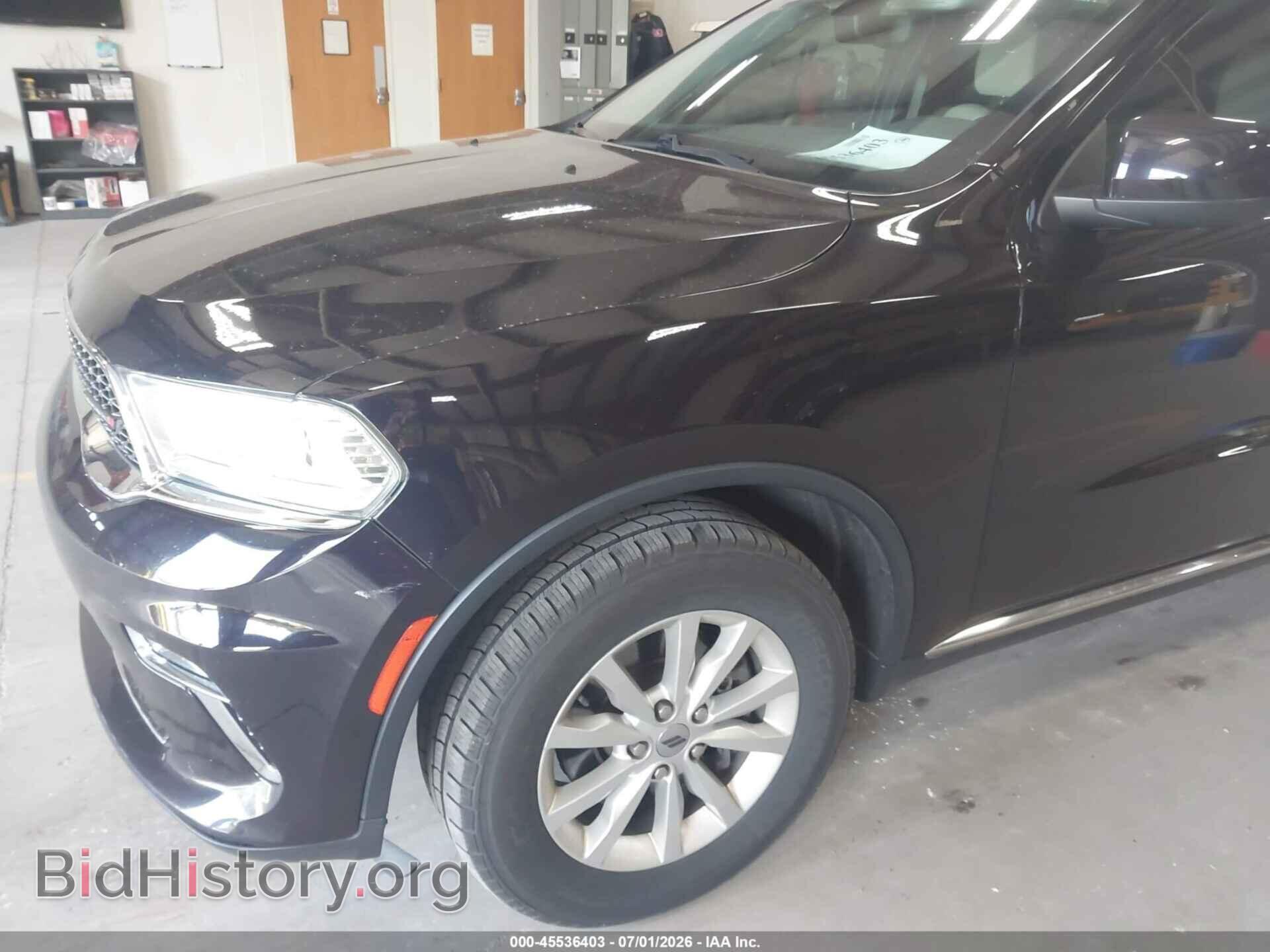 2021 DODGE DURANGO - VIN: 1C4RDJAG5MC544429 - Фото 2