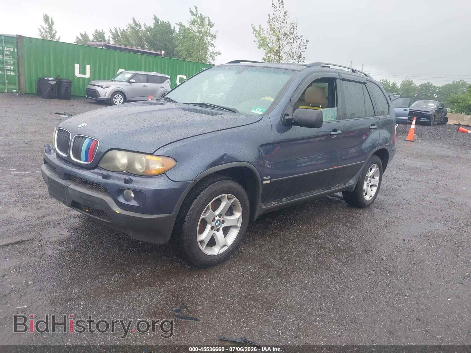 2006 BMW X5 - VIN: 5UXFA13576LY37998 - Фото 2