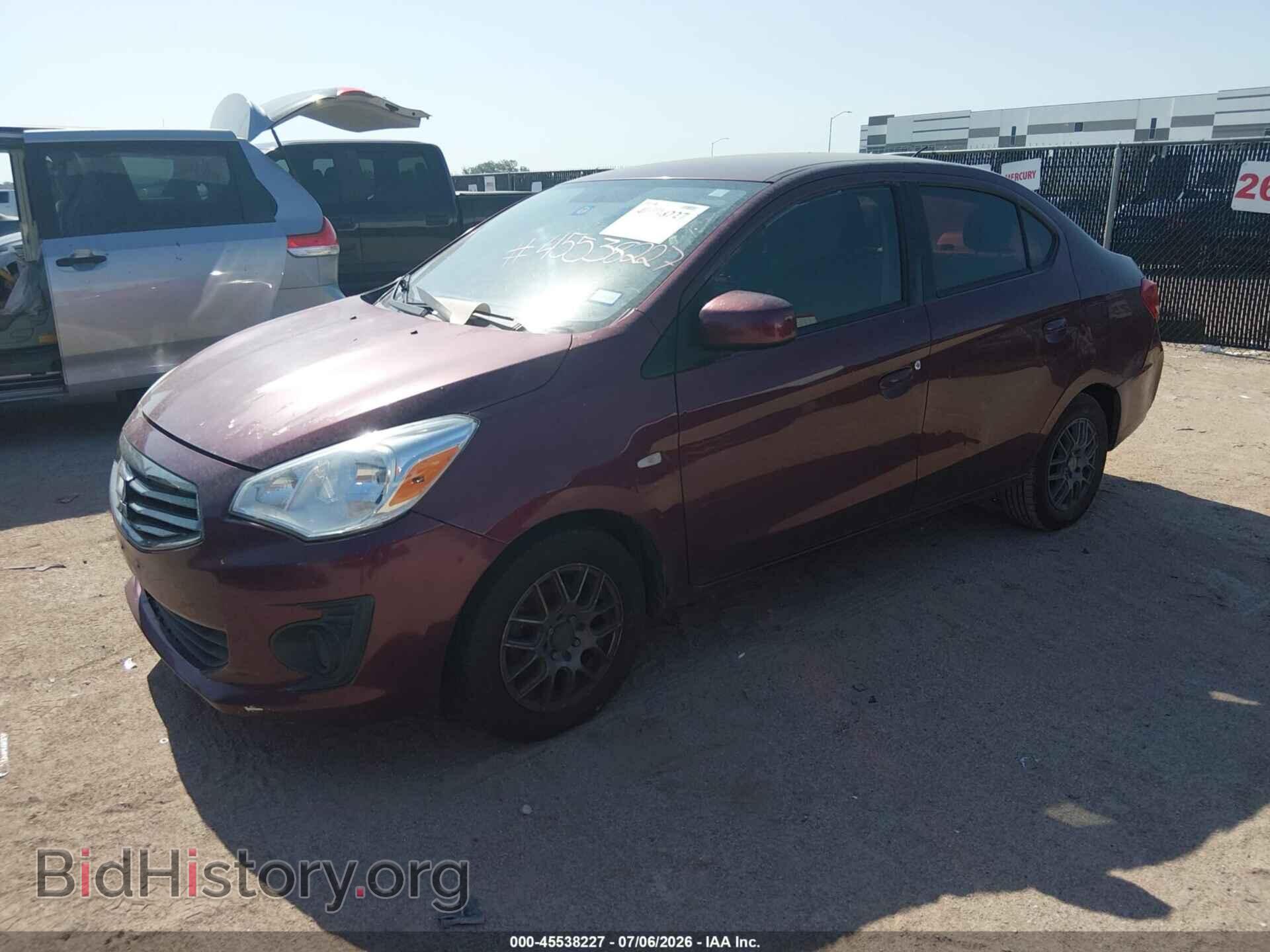 2017 MITSUBISHI MIRAGE G4 - VIN: ML32F3FJ8HHF16389 - Фото 2