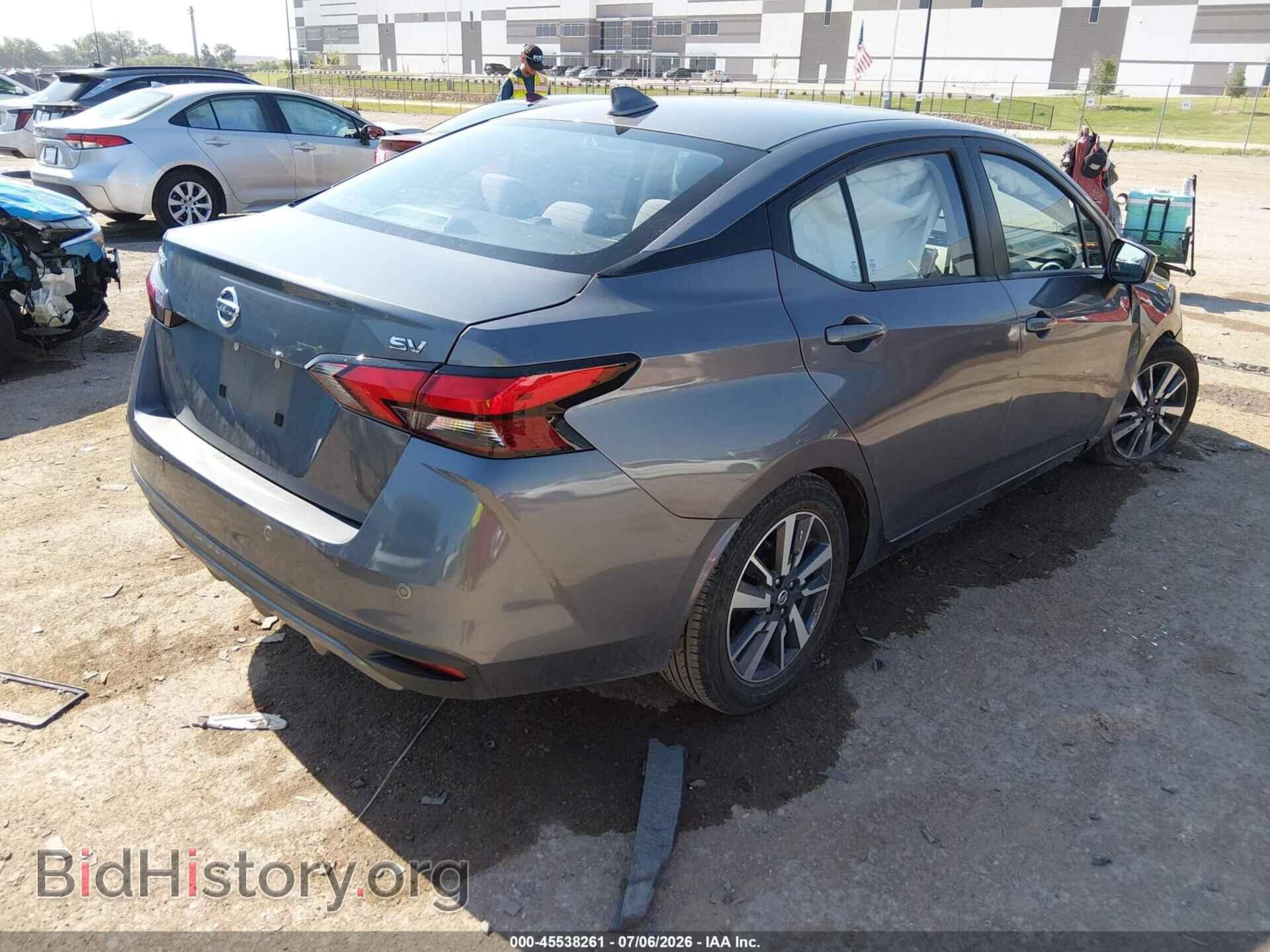 2021 NISSAN VERSA - VIN: 3N1CN8EVXML887927 - Фото 4