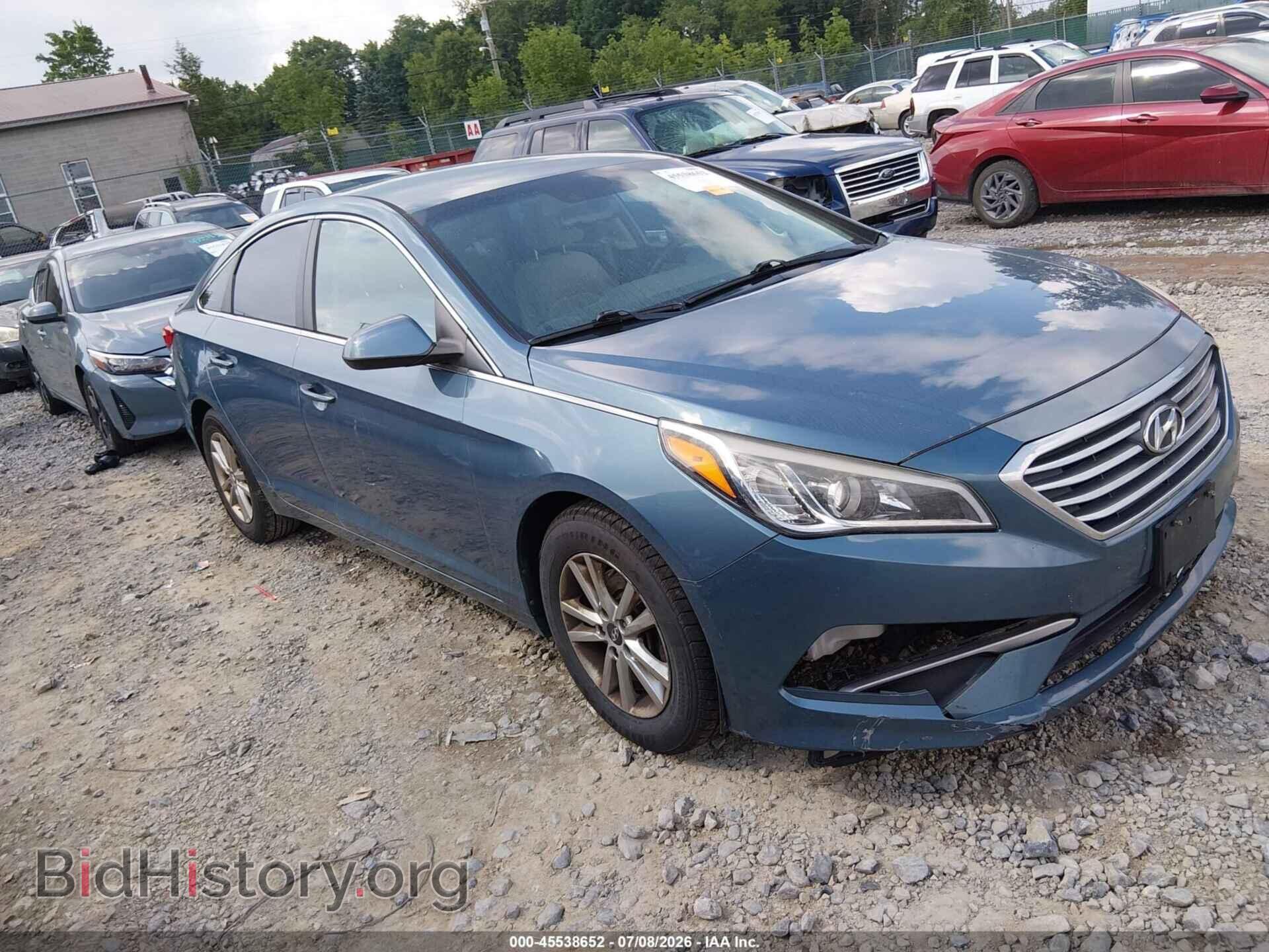 Фотография 5NPE24AF3HH523862 - HYUNDAI SONATA 2017