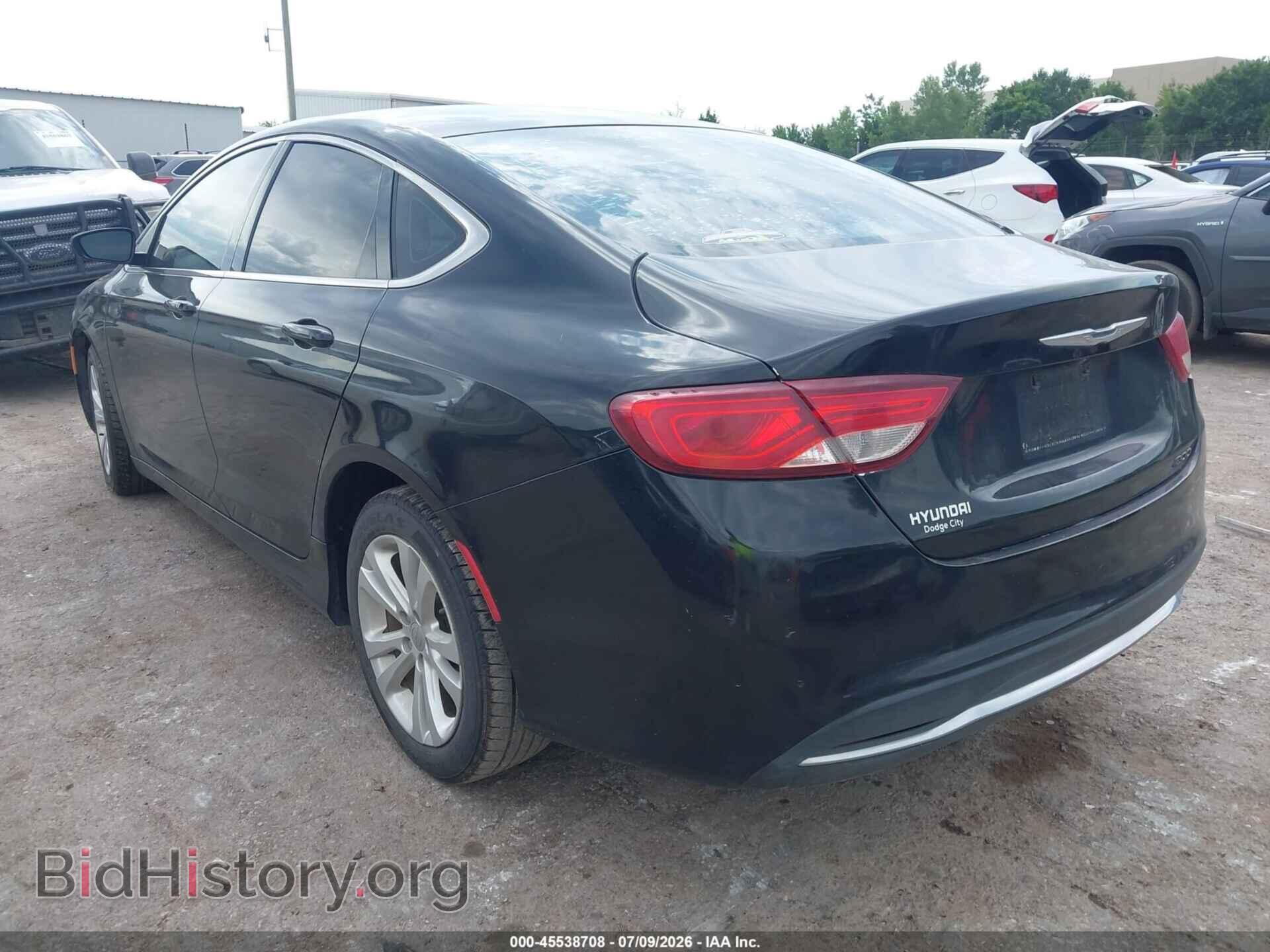 2015 CHRYSLER 200 - VIN: 1C3CCCAB2FN641267 - Photo 3