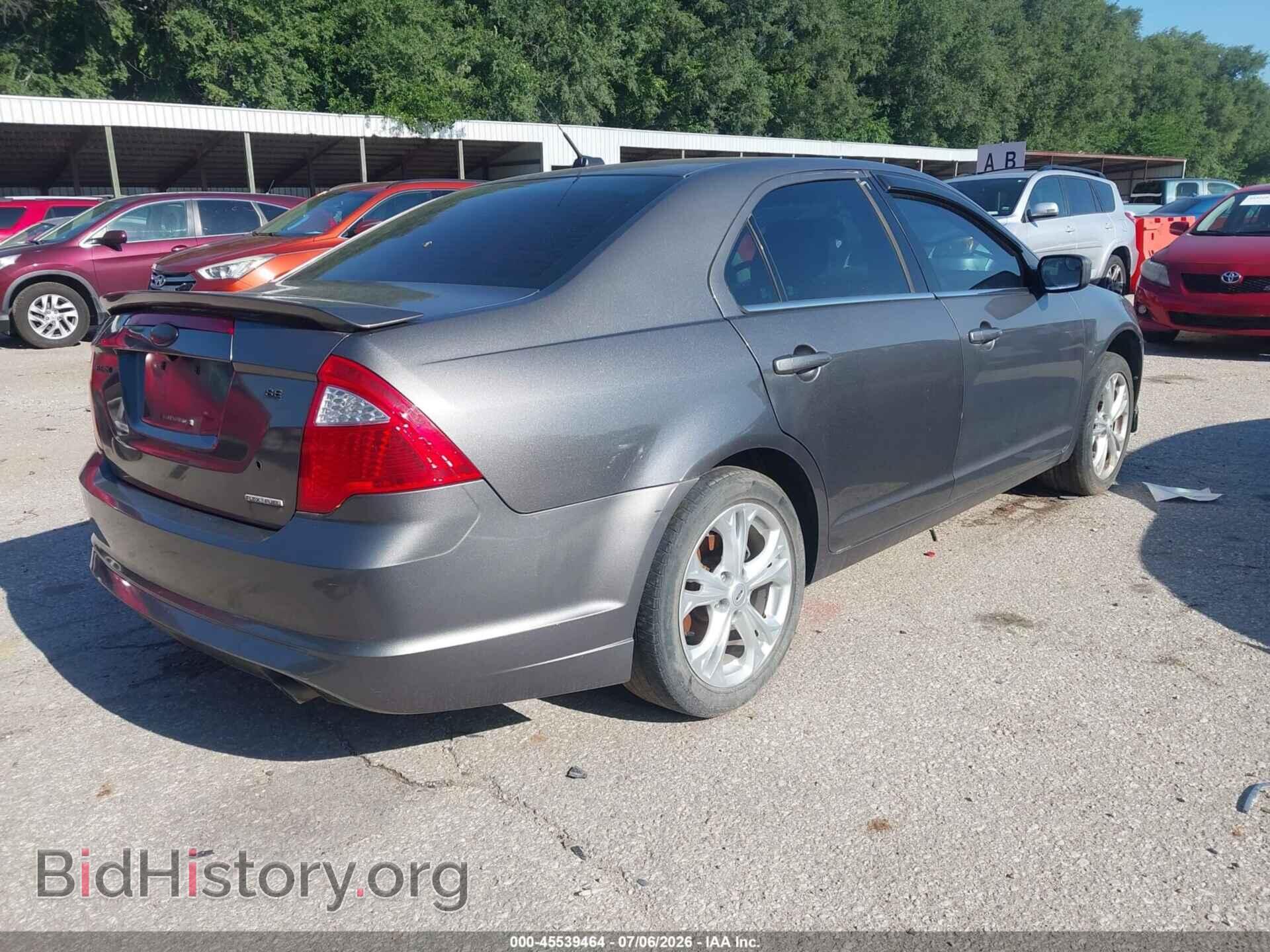 2012 FORD FUSION - VIN: 3FAHP0HG1CR232195 - Фото 4