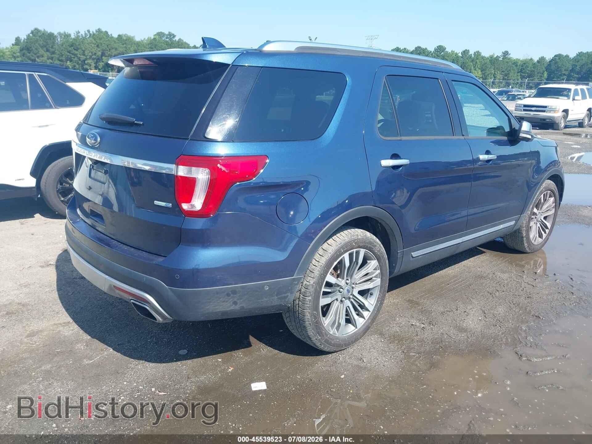2016 FORD EXPLORER - VIN: 1FM5K8HT2GGD33732 - Photo 4