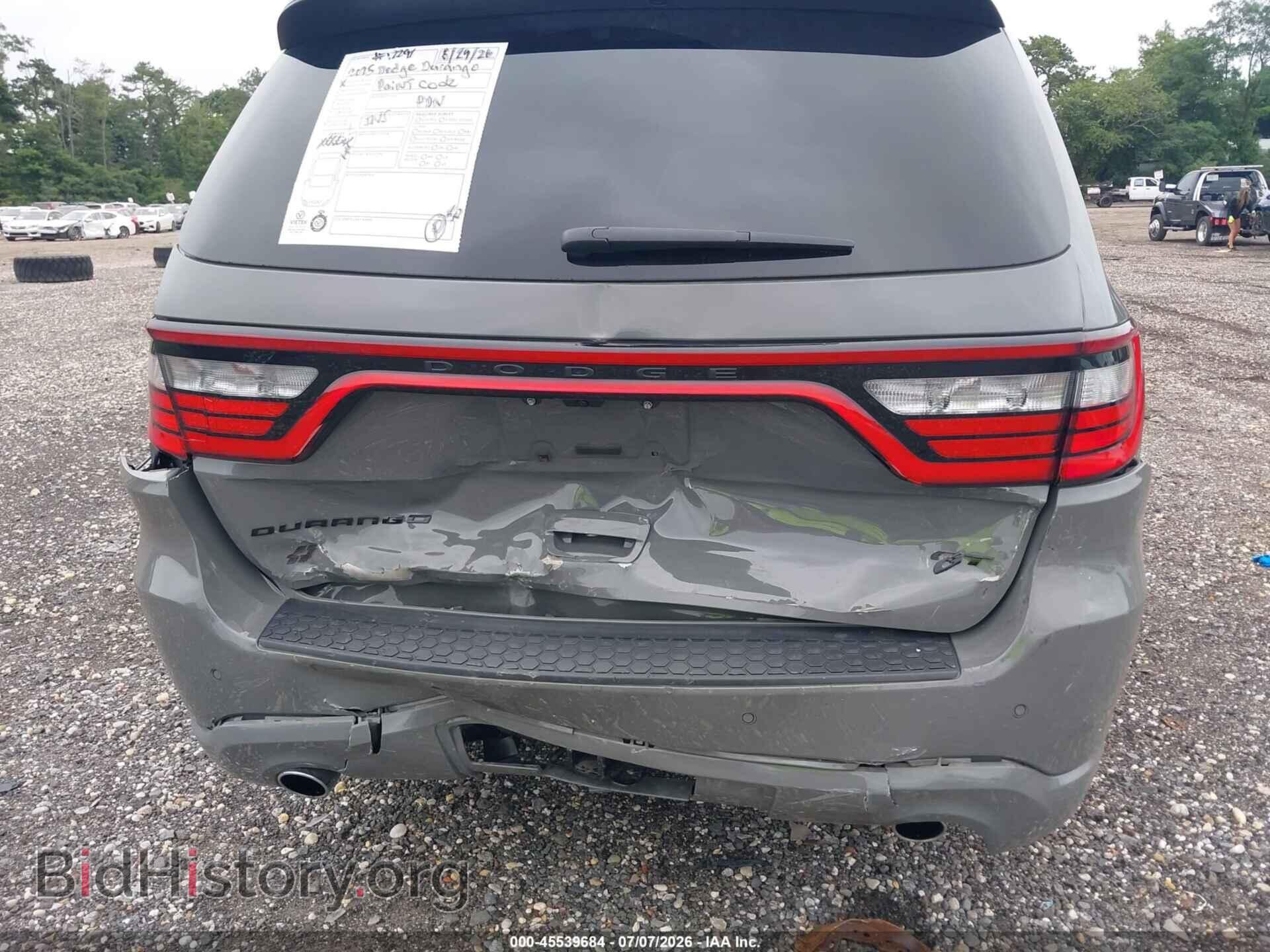 2025 DODGE DURANGO - VIN: 1C4RDJDG8SC557507 - Фото 6