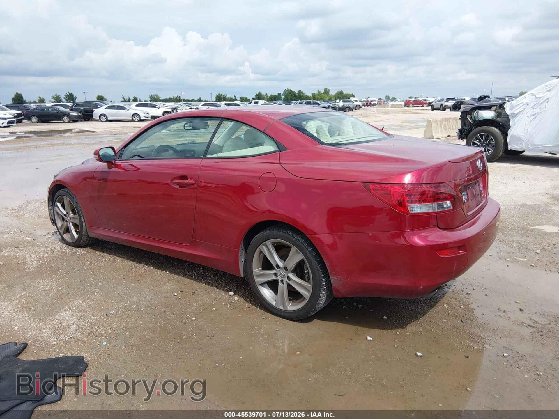 2012 LEXUS IS 250C - VIN: JTHFF2C20C2525634 - Photo 3