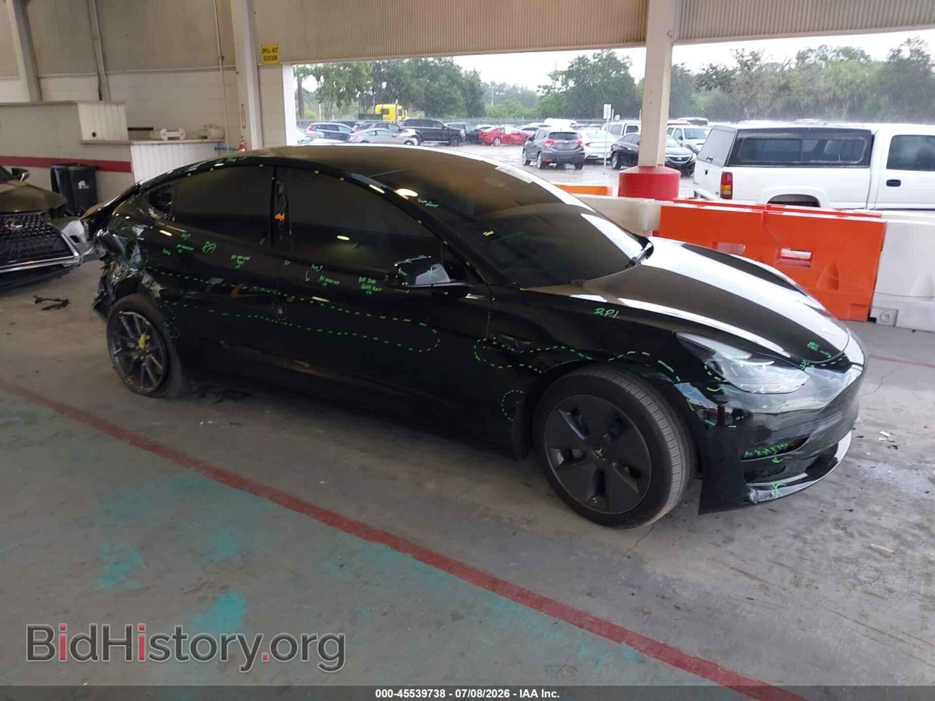 Photo 5YJ3E1EA0PF697574 - TESLA MODEL 3 2023