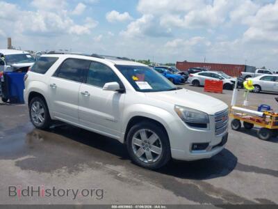 2013 GMC ACADIA Denali, white — VIN 1GKKRTKD4DJ197193, IAAI