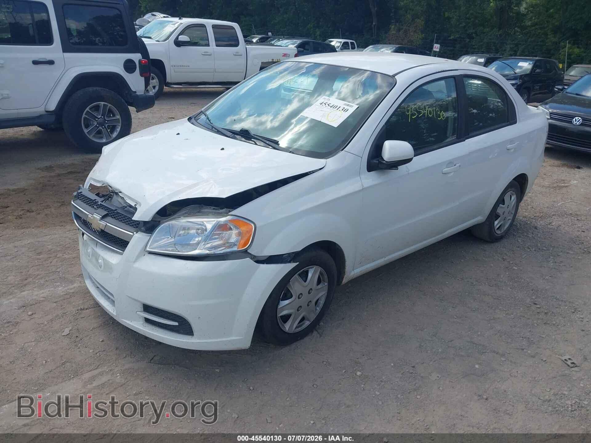 2011 CHEVROLET AVEO - VIN: KL1TD5DEXBB127258 - Фото 2
