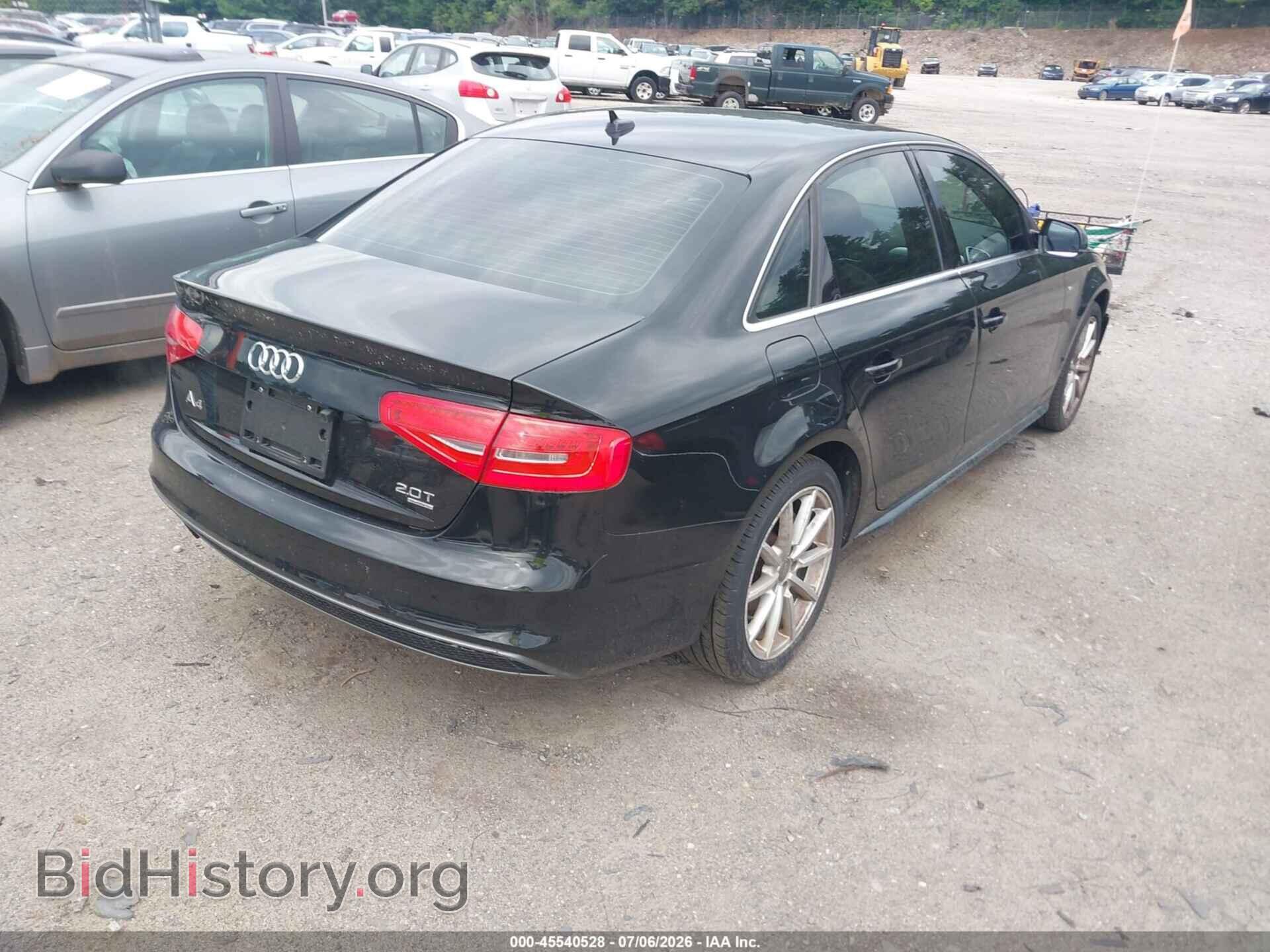 2015 AUDI A4 - VIN: WAUBFAFL9FN007780 - Photo 4