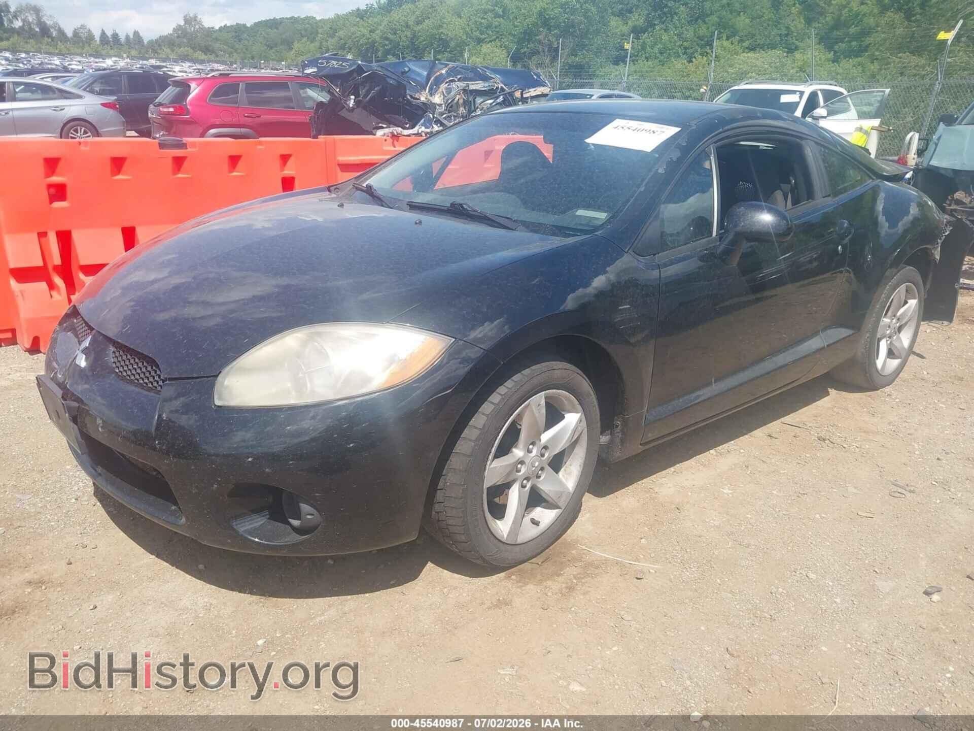 2007 MITSUBISHI ECLIPSE - VIN: 4A3AK24F37E014011 - Фото 2