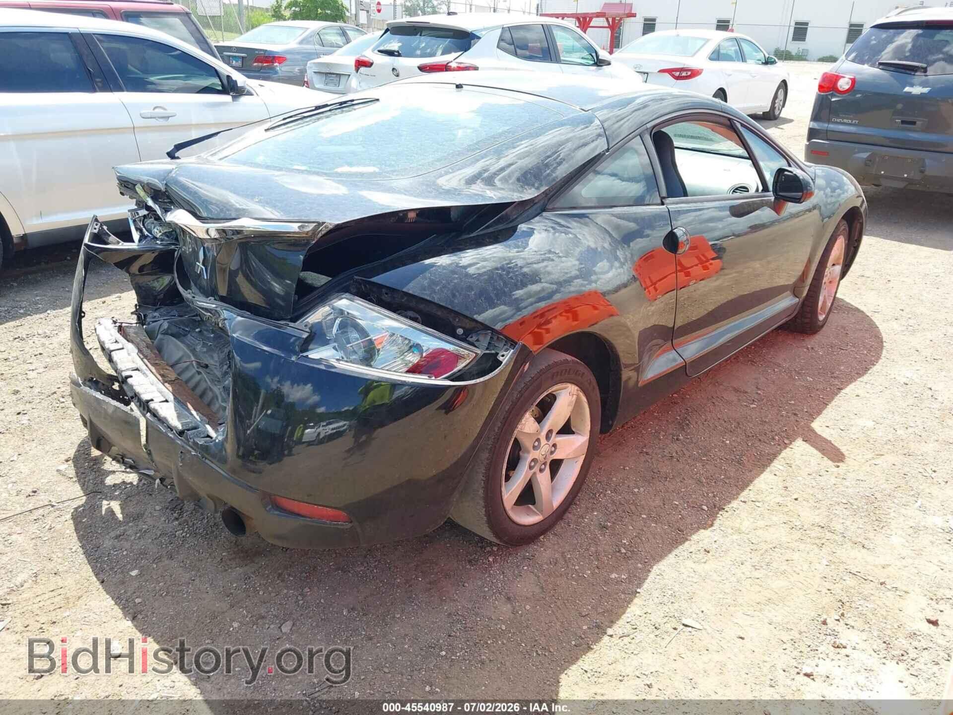 2007 MITSUBISHI ECLIPSE - VIN: 4A3AK24F37E014011 - Фото 4