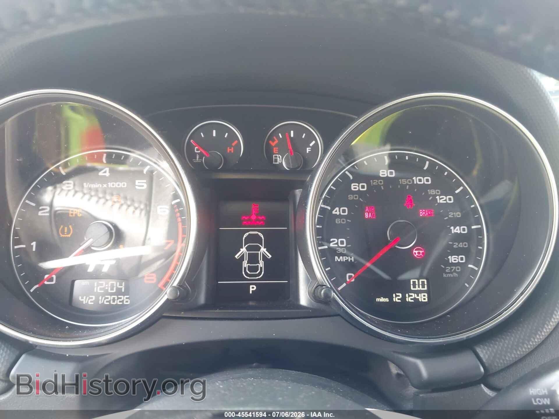 2012 AUDI TT - VIN: TRUBFAFK5C1021663 - Photo 7