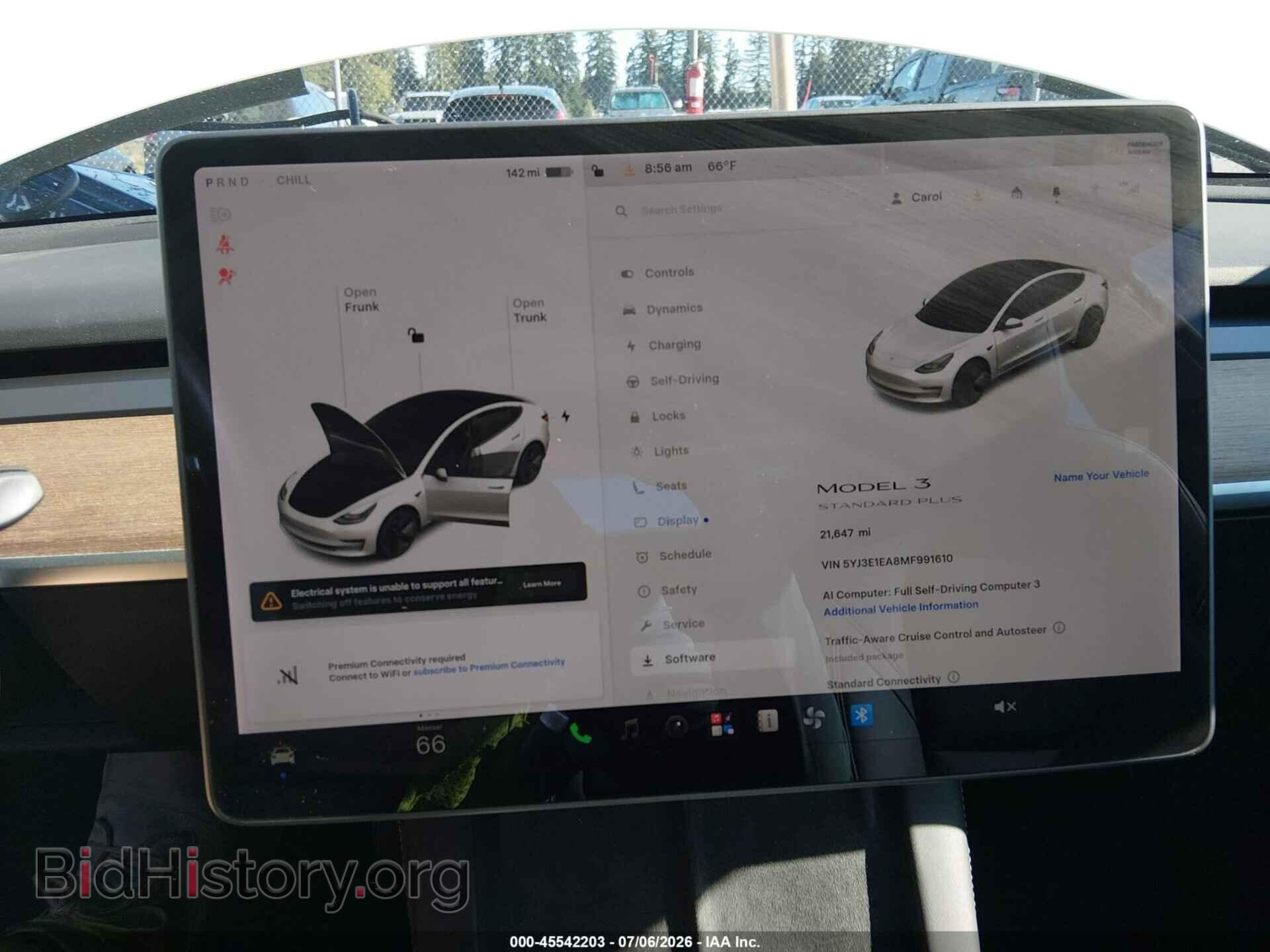 2021 TESLA MODEL 3 - VIN: 5YJ3E1EA8MF991610 - Photo 7