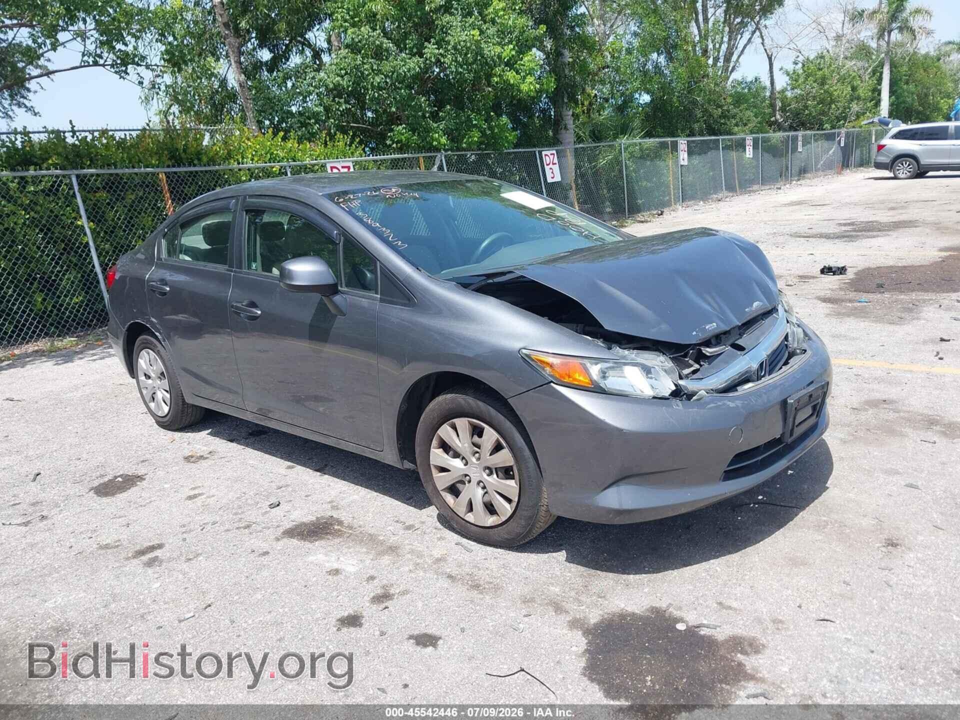 Photo 19XFB2F56CE389323 - HONDA CIVIC 2012