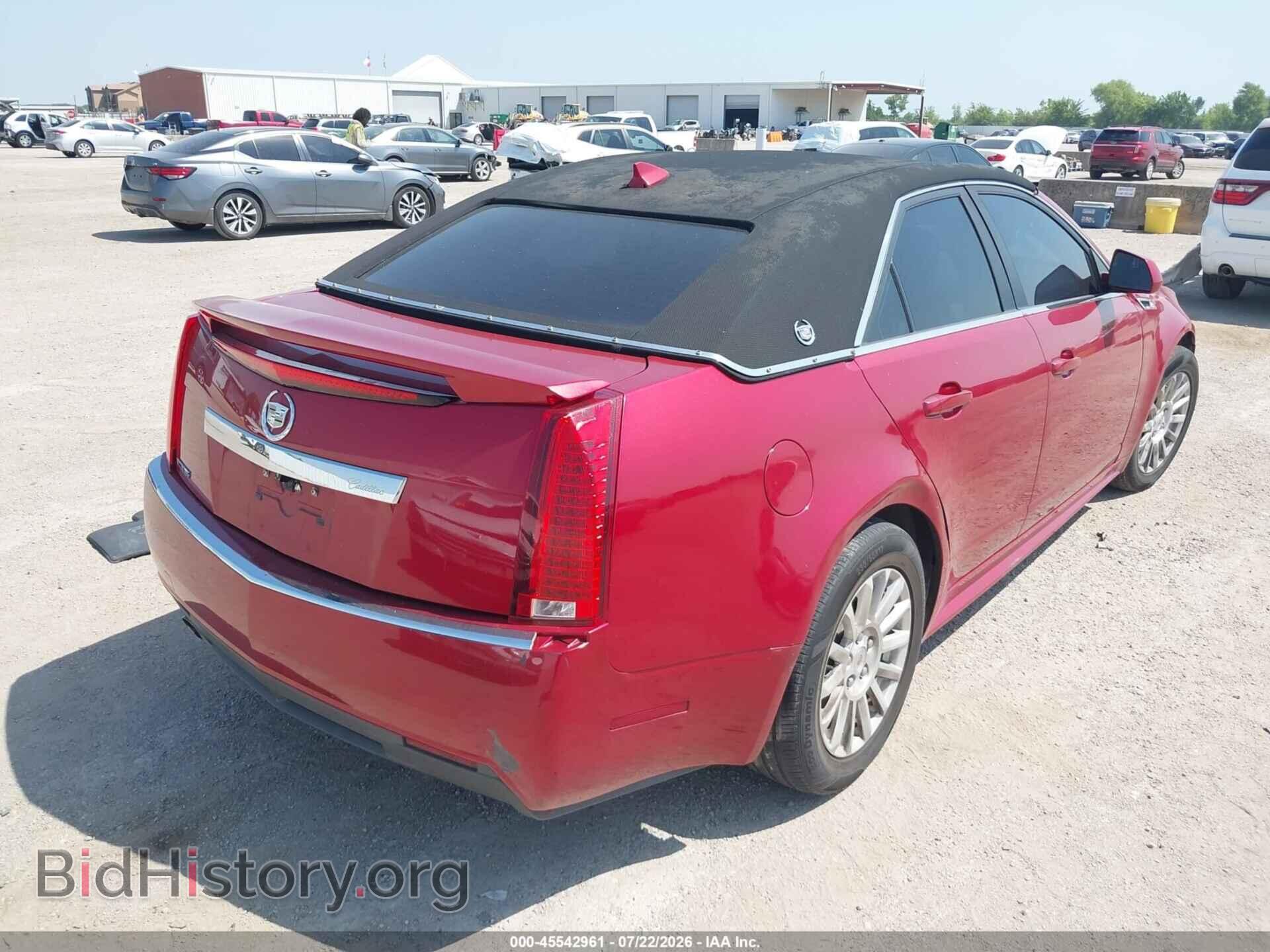 2012 CADILLAC CTS - VIN: 1G6DA5E52C0108546 - Photo 4