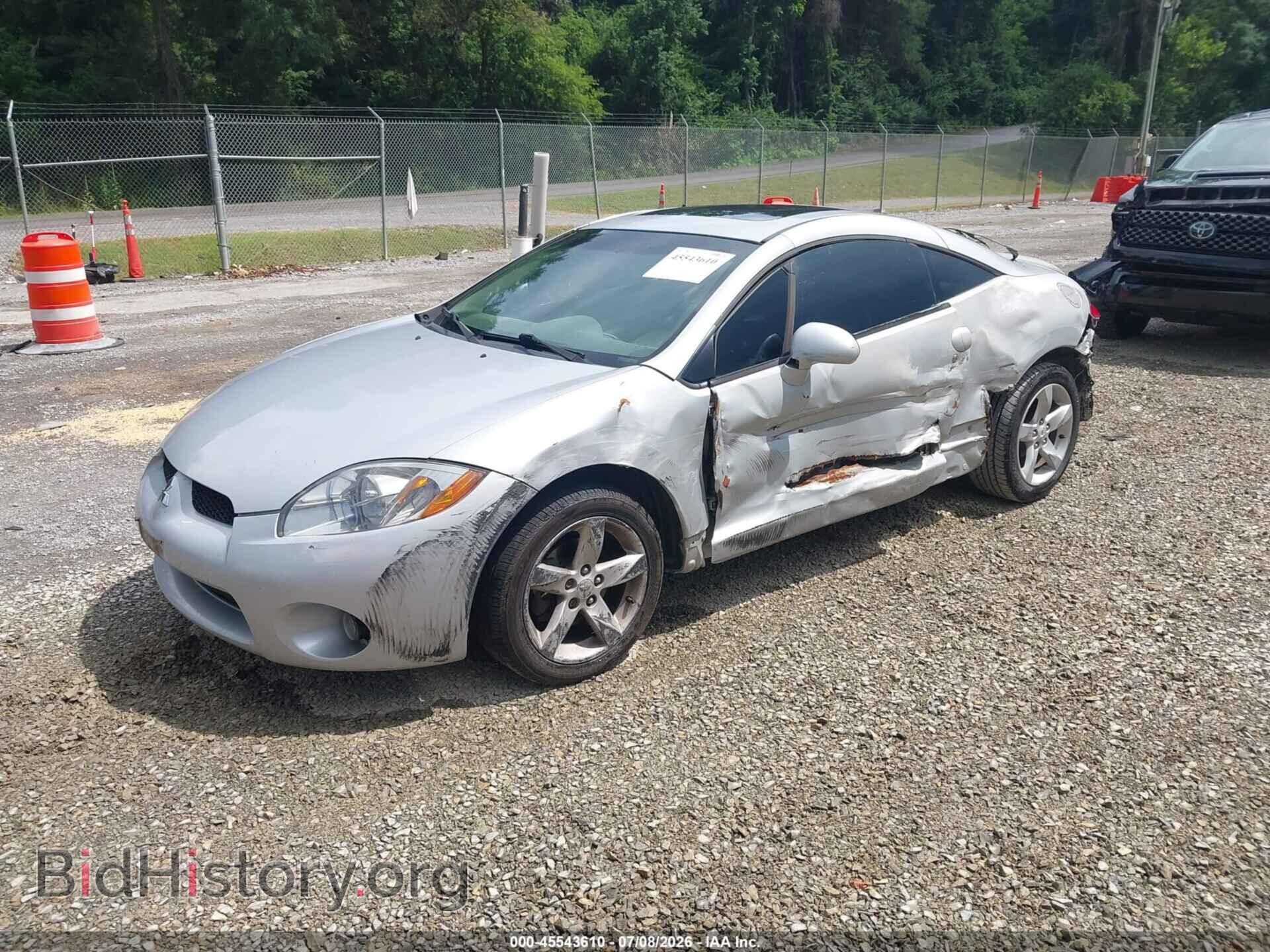 2007 MITSUBISHI ECLIPSE - VIN: 4A3AK24F77E007241 - Фото 2