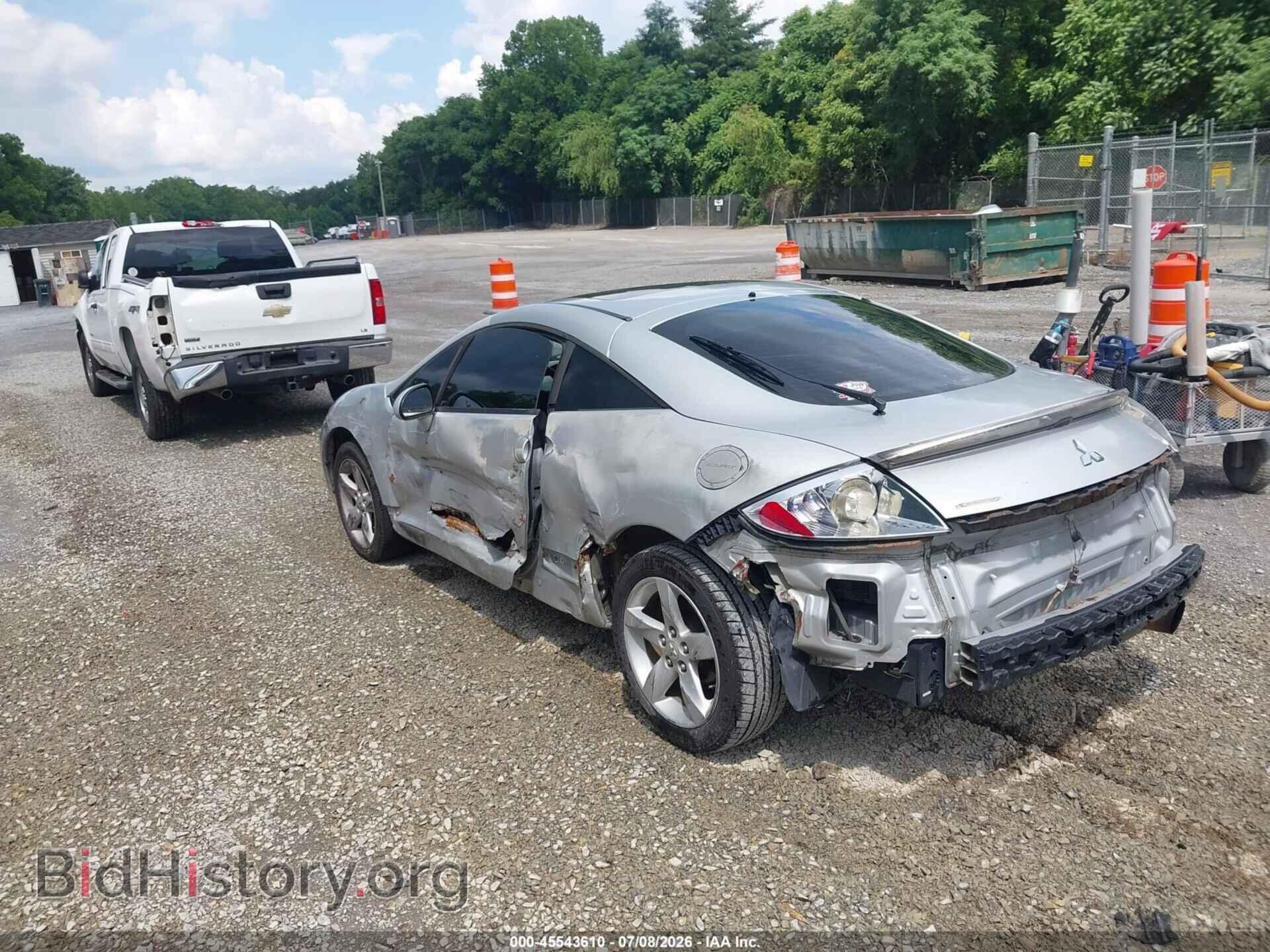 2007 MITSUBISHI ECLIPSE - VIN: 4A3AK24F77E007241 - Фото 3