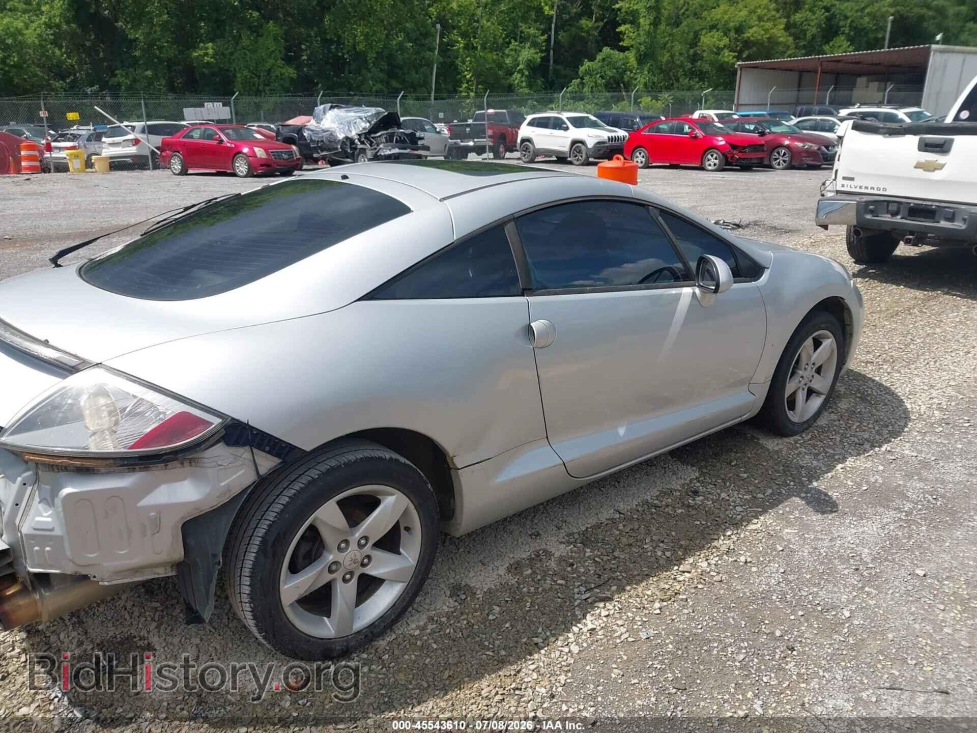 2007 MITSUBISHI ECLIPSE - VIN: 4A3AK24F77E007241 - Фото 4