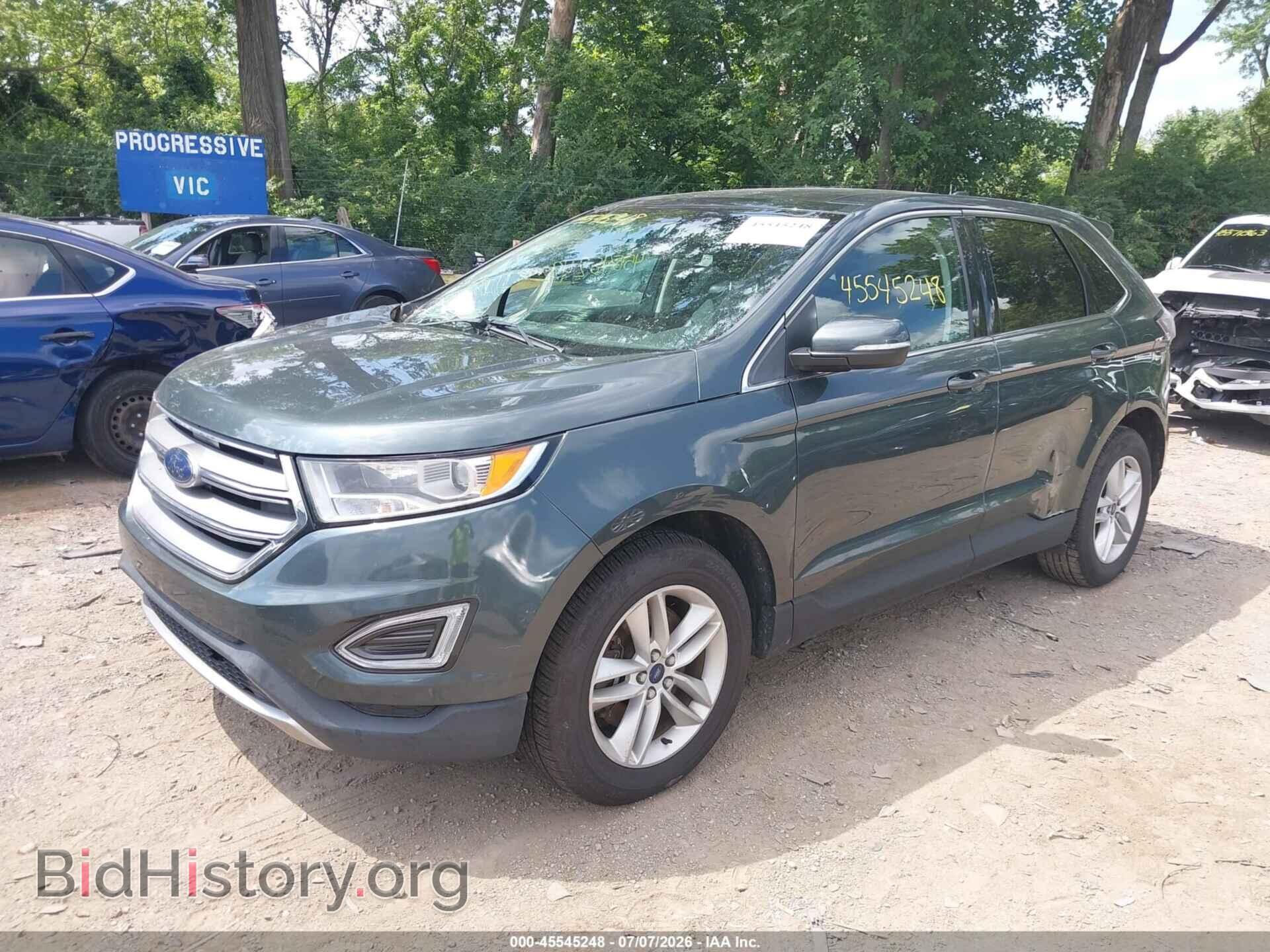 2015 FORD EDGE - VIN: 2FMTK4J99FBB02749 - Фото 2