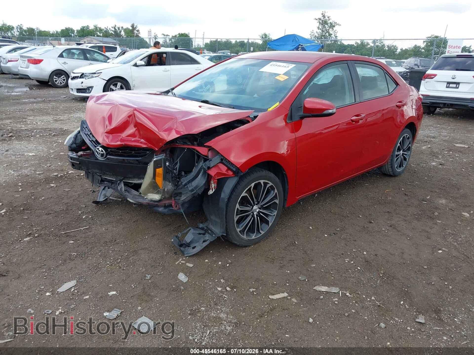 2015 TOYOTA COROLLA - VIN: 2T1BURHE6FC465947 - Фото 2