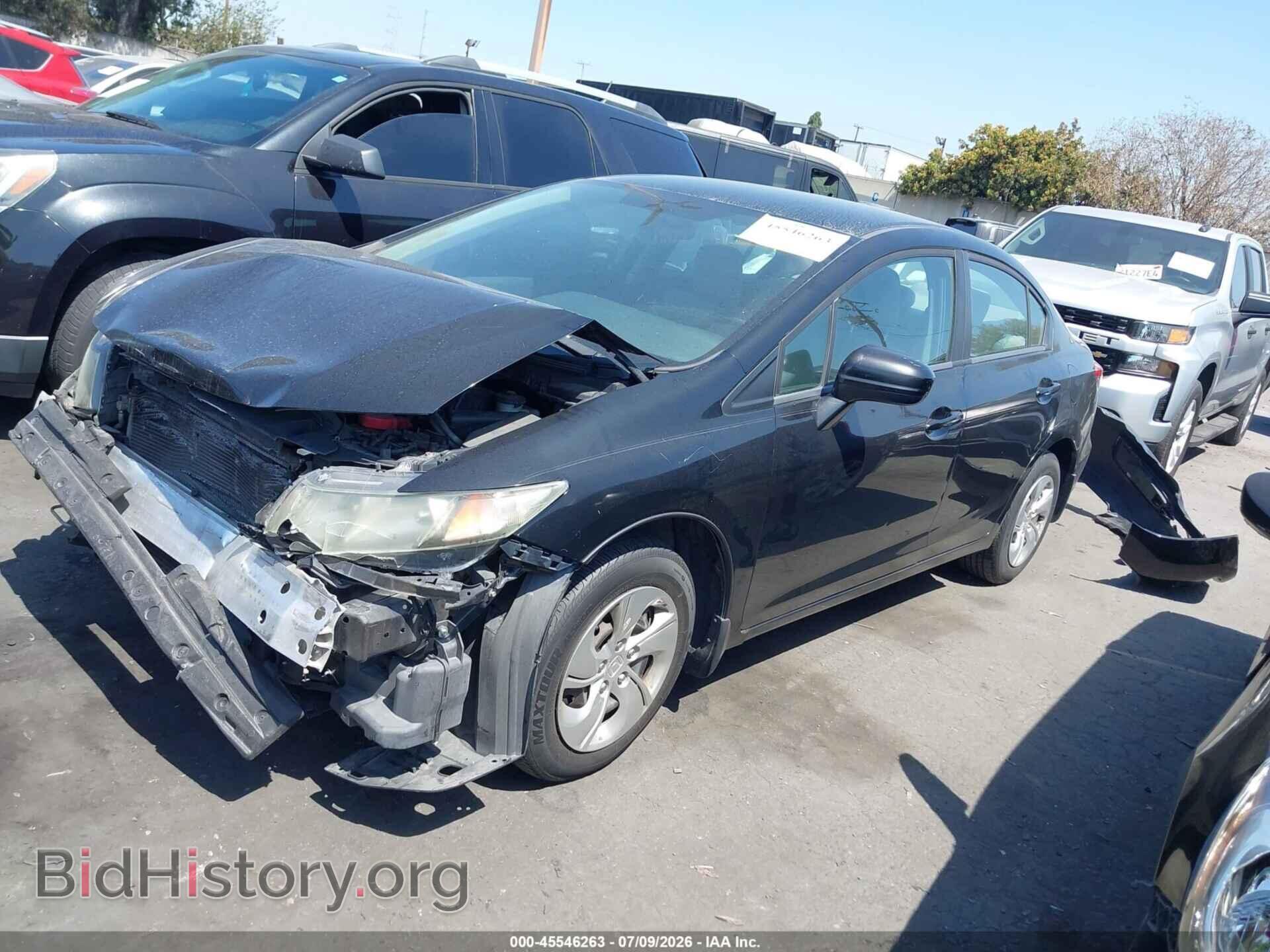 2015 HONDA CIVIC - VIN: 19XFB2F55FE025804 - Фото 2