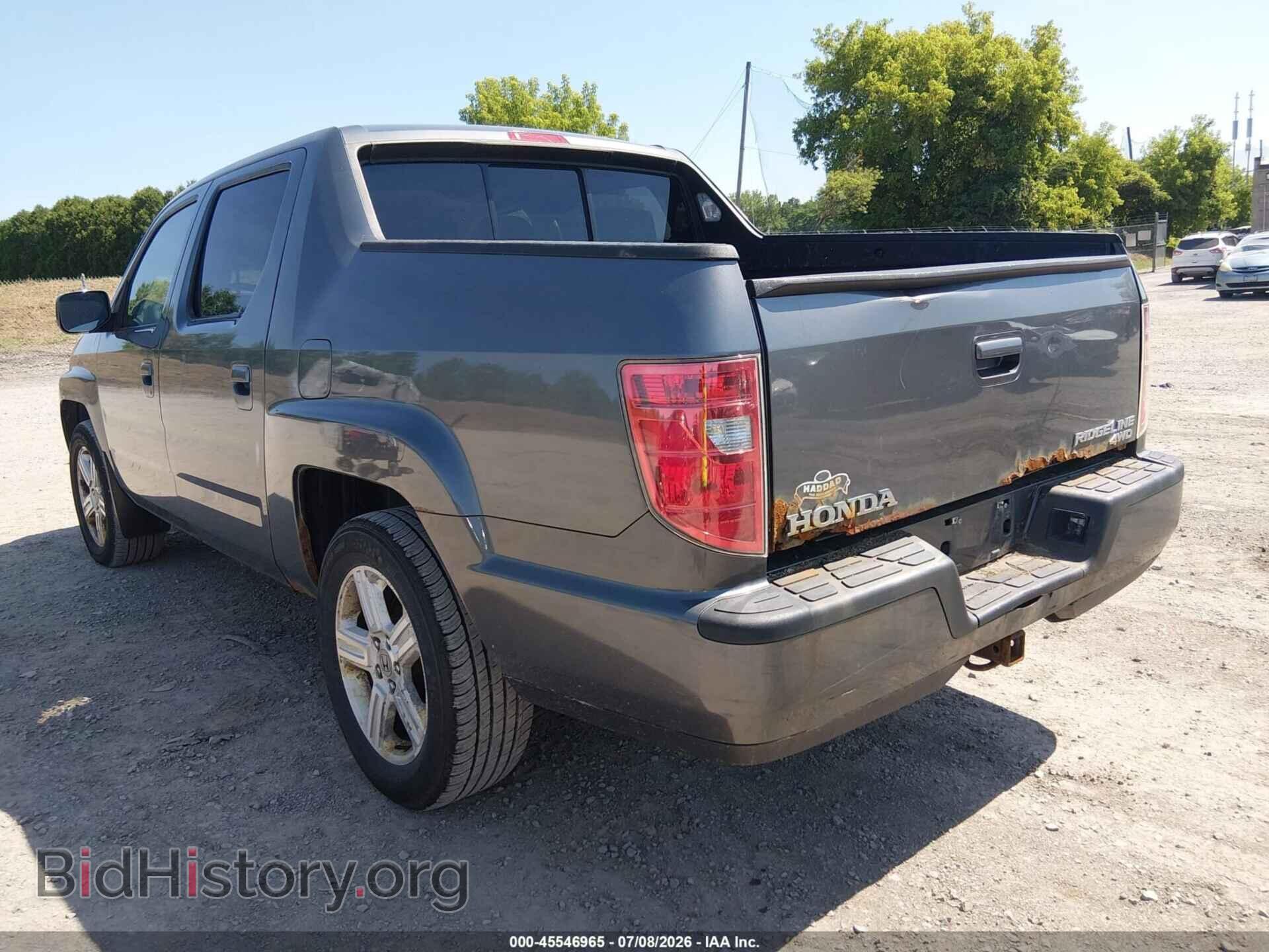 2011 HONDA RIDGELINE - VIN: 5FPYK1F52BB455014 - Фото 3