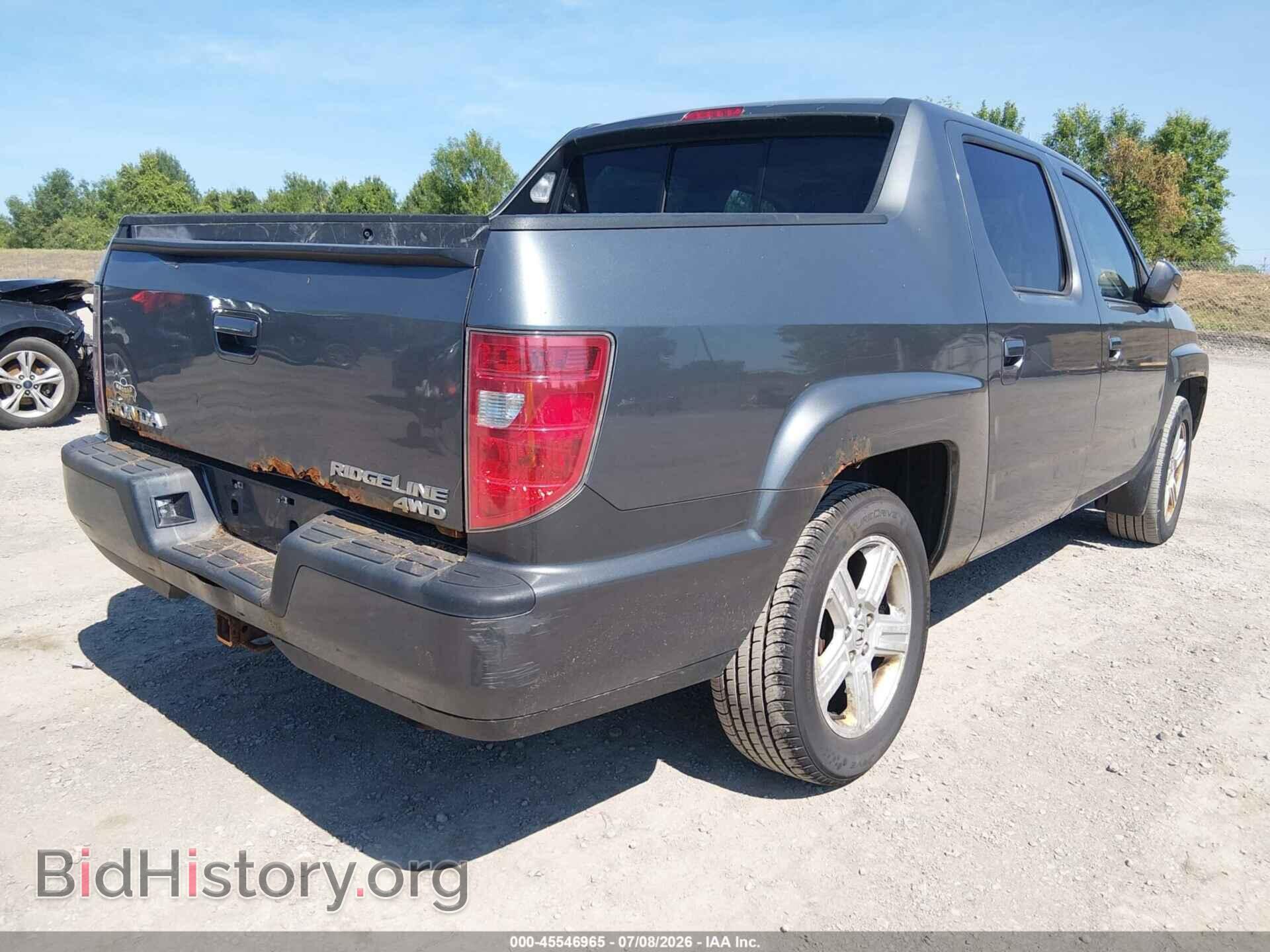2011 HONDA RIDGELINE - VIN: 5FPYK1F52BB455014 - Фото 4