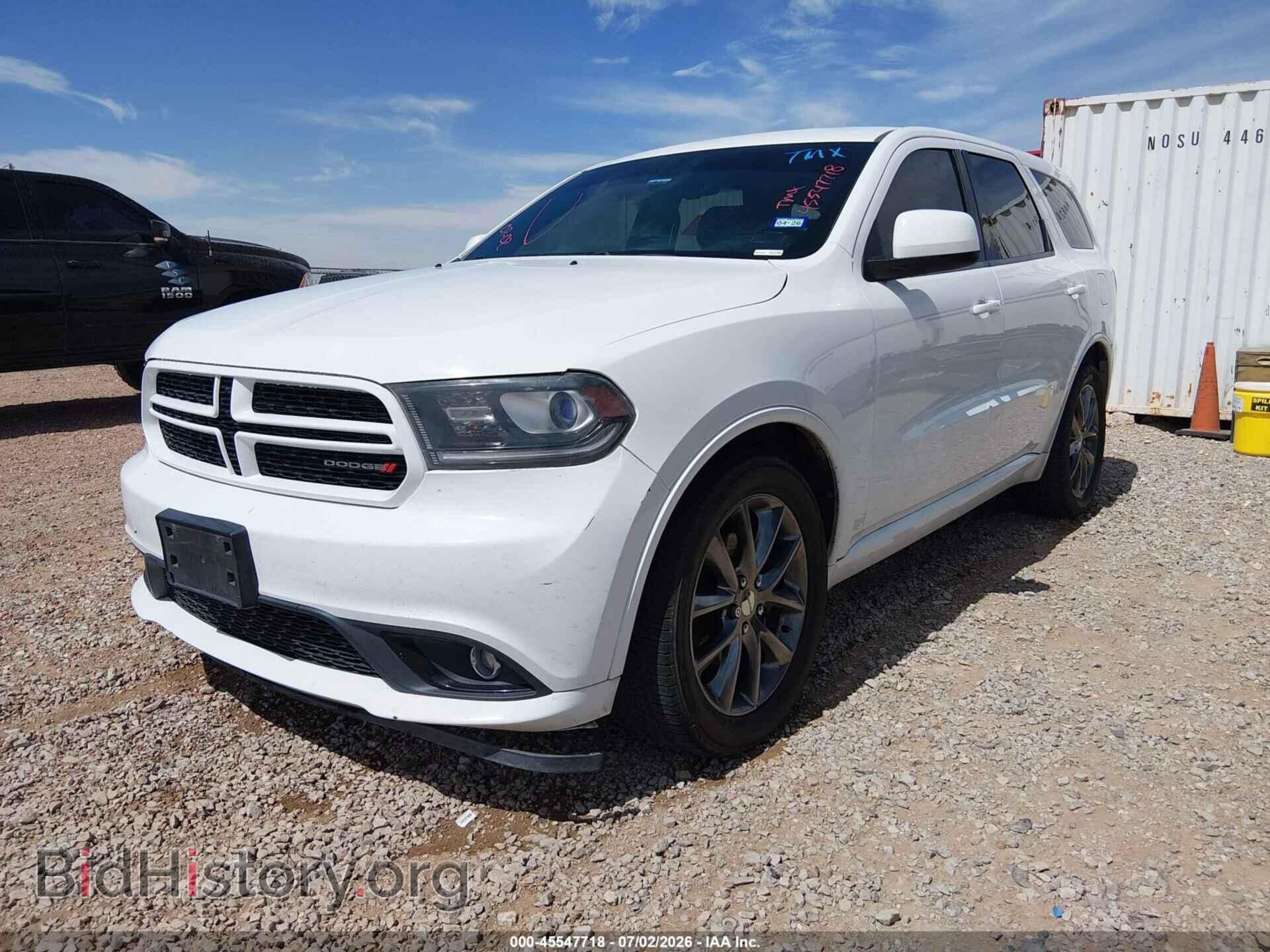 2014 DODGE DURANGO - VIN: 1C4RDHAG8EC590783 - Фото 2