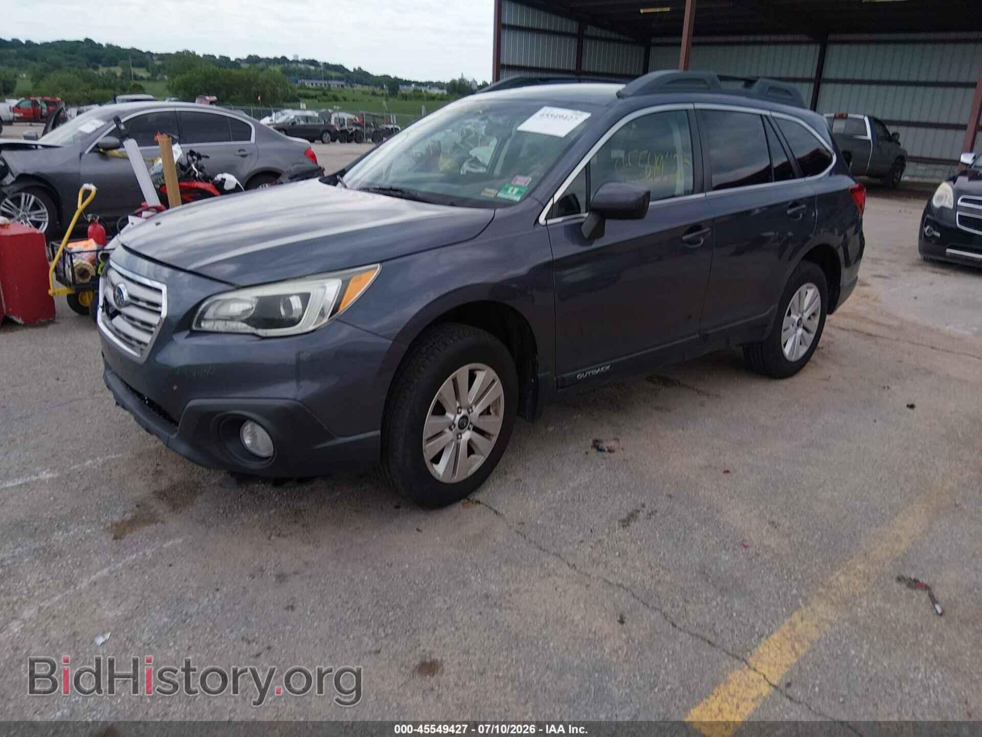 2015 SUBARU OUTBACK - VIN: 4S4BSBCC3F3302051 - Фото 2