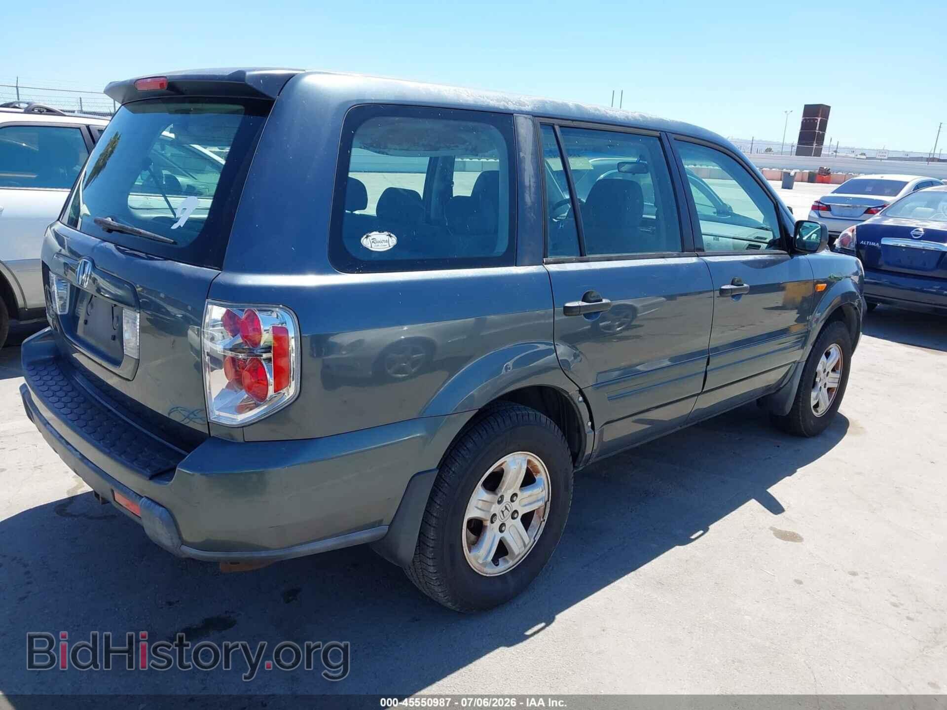 2006 HONDA PILOT - VIN: 5FNYF28126B027785 - Фото 4