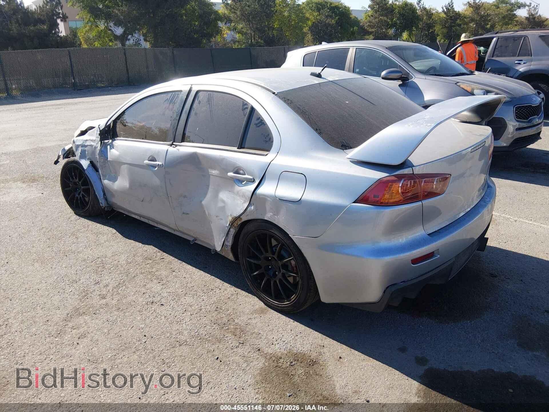 2008 MITSUBISHI LANCER EVOLUTION - VIN: JA3AW86V88U049079 - Фото 3
