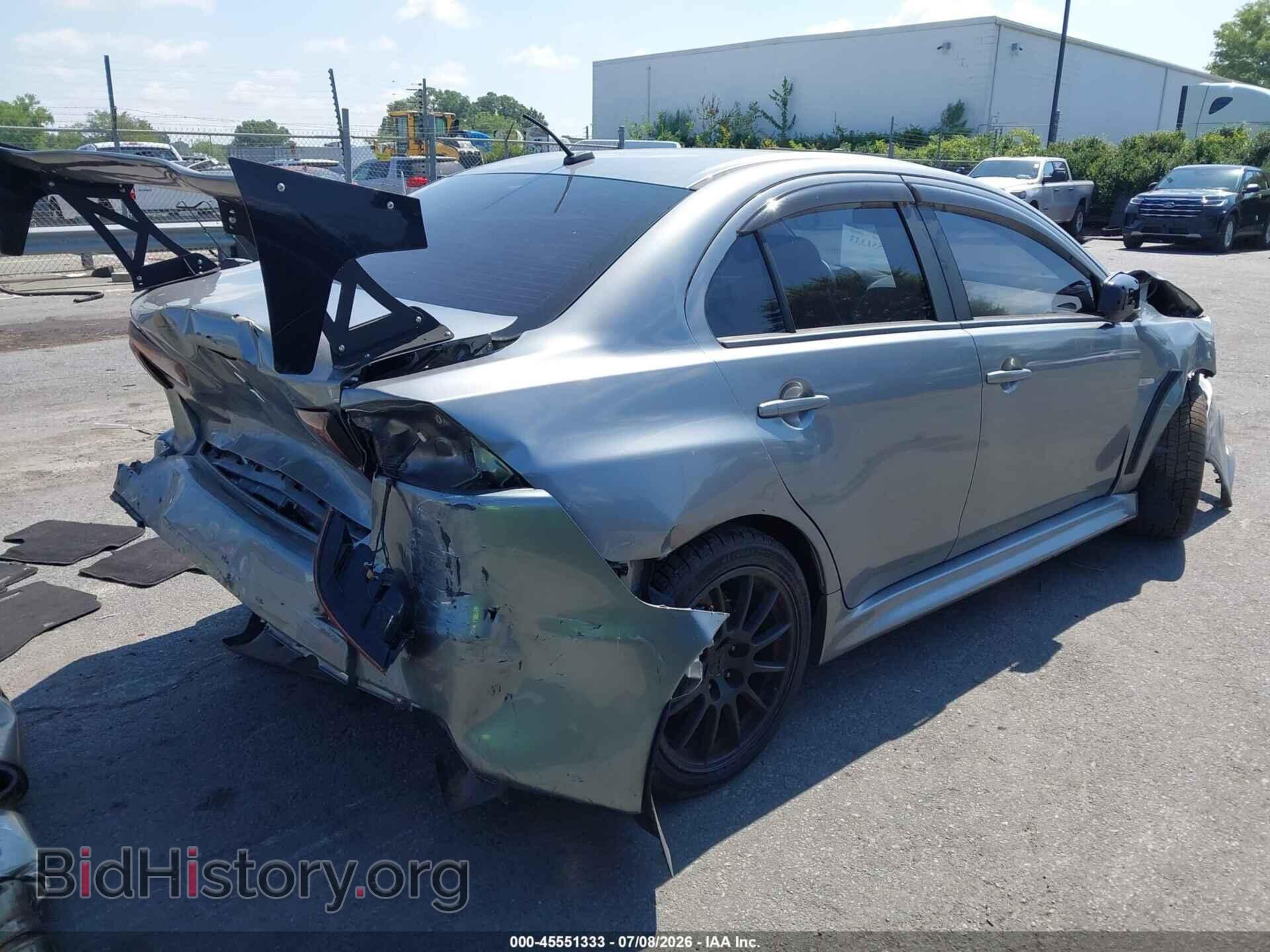 2014 MITSUBISHI LANCER EVOLUTION - VIN: JA32W8FV9EU021825 - Photo 4
