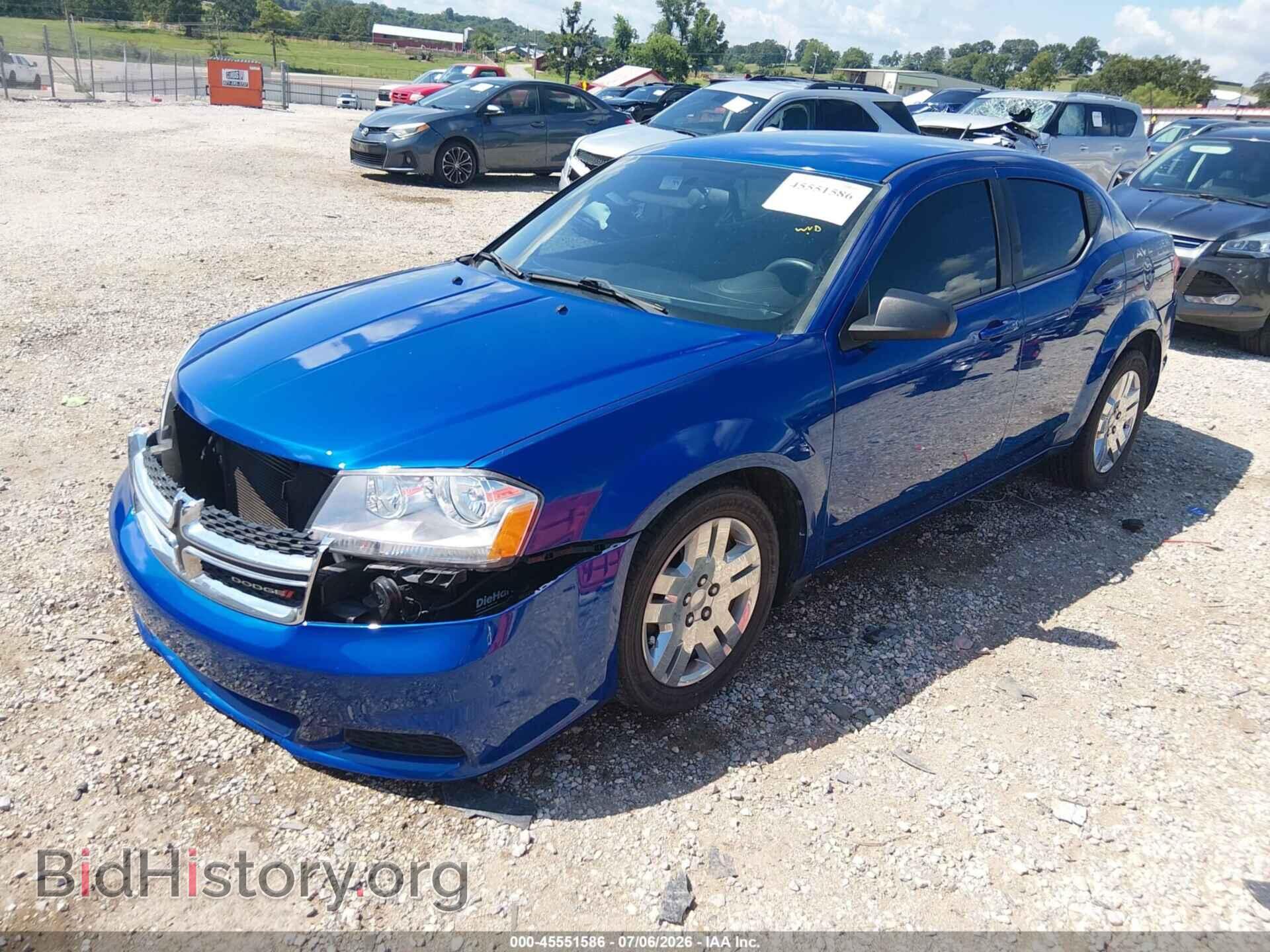 2013 DODGE AVENGER - VIN: 1C3CDZAB4DN549283 - Photo 2