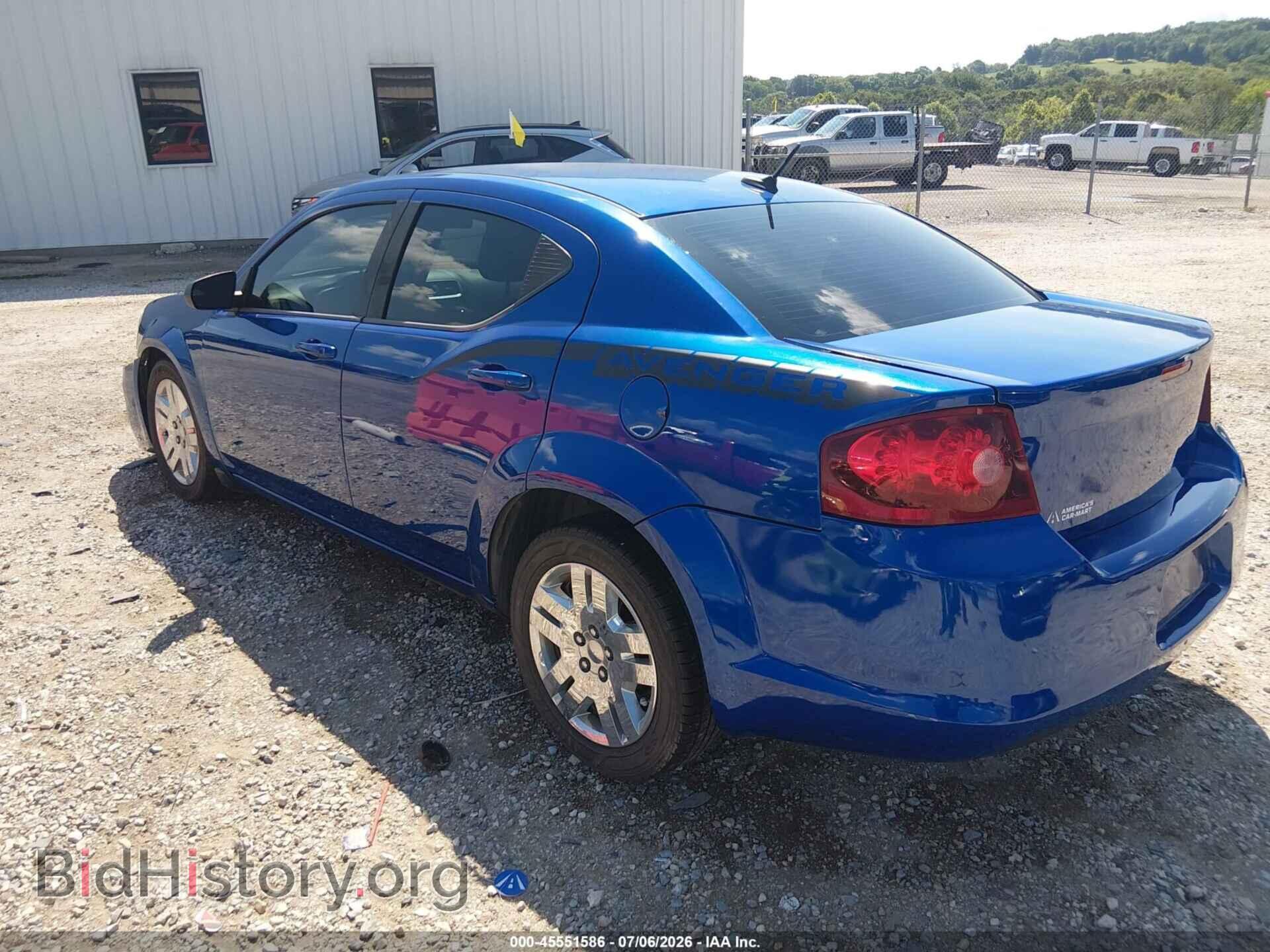 2013 DODGE AVENGER - VIN: 1C3CDZAB4DN549283 - Photo 3