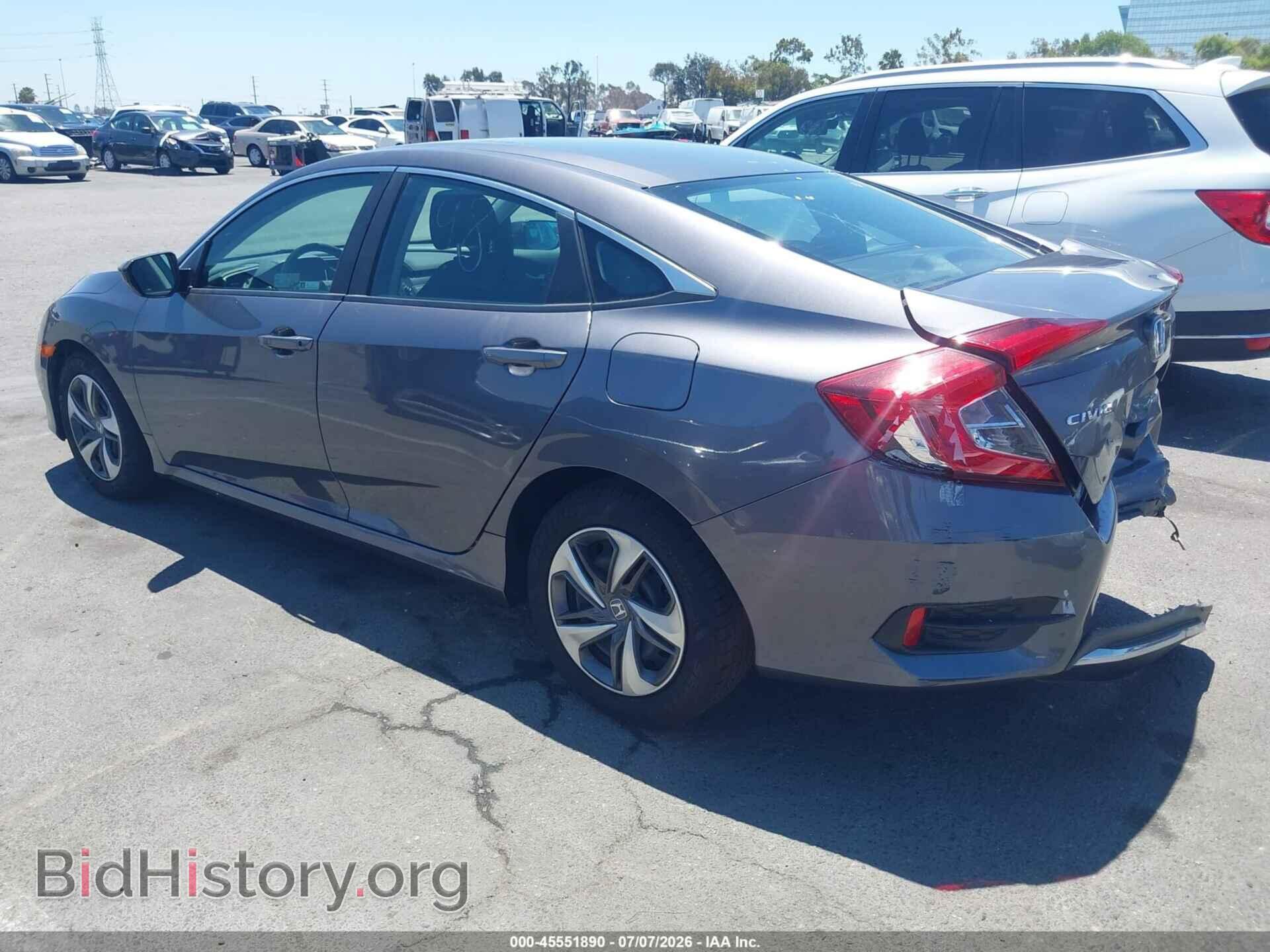 2019 HONDA CIVIC - VIN: 2HGFC2F61KH520748 - Фото 3