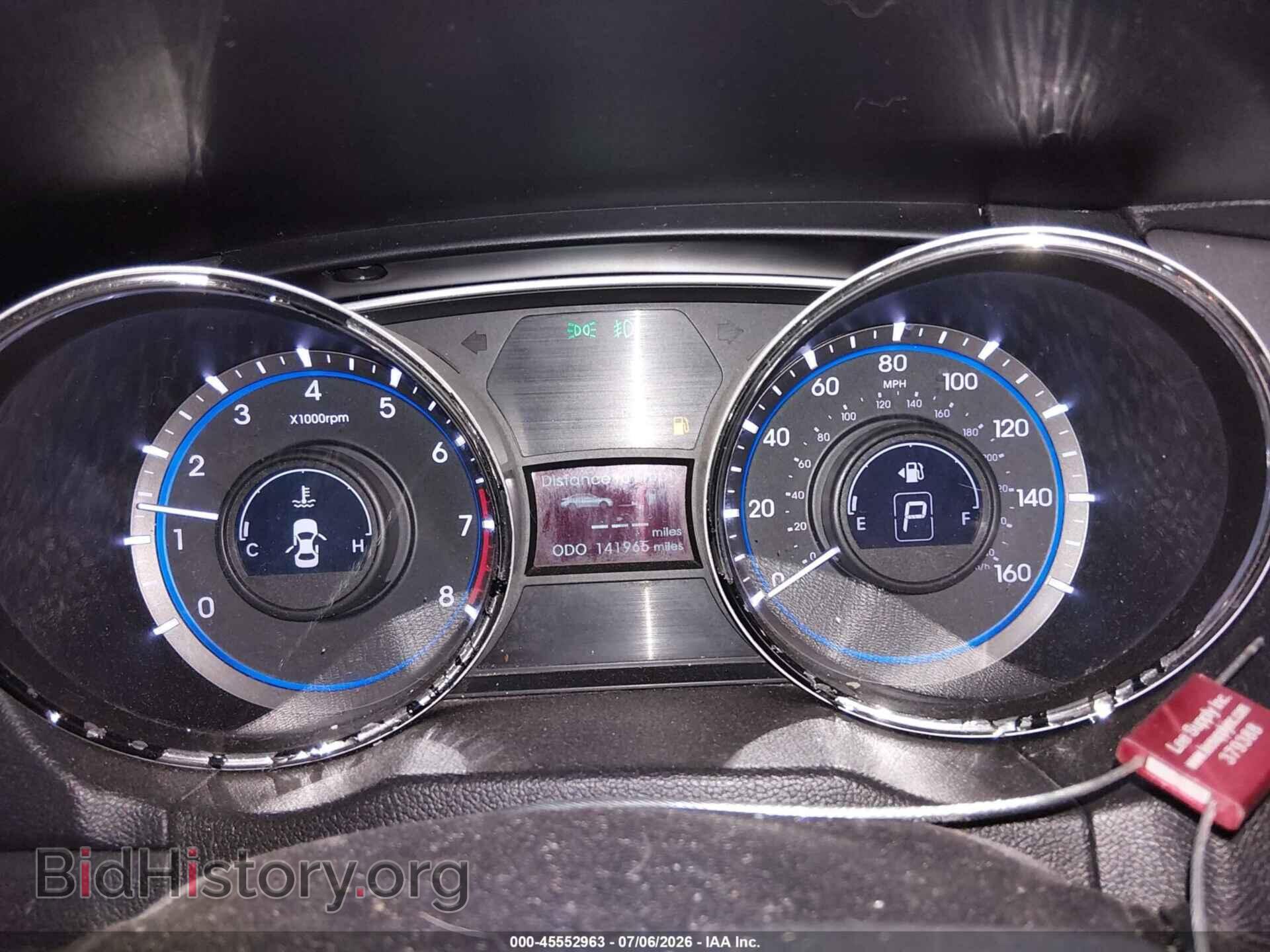 2013 HYUNDAI SONATA - VIN: 5NPEC4AC1DH800859 - Фото 7